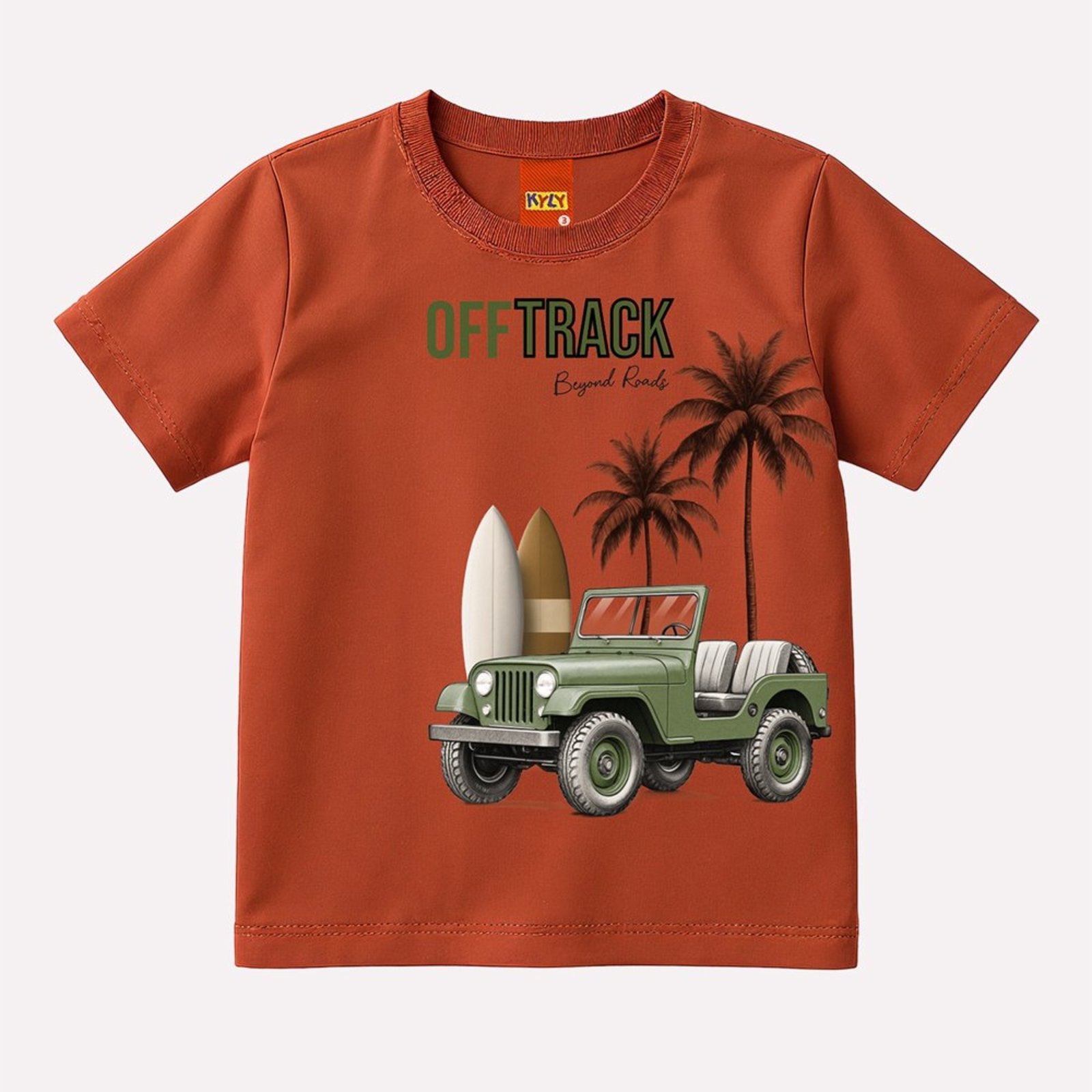 Infantil - Camiseta Menino em Algodão Kyly