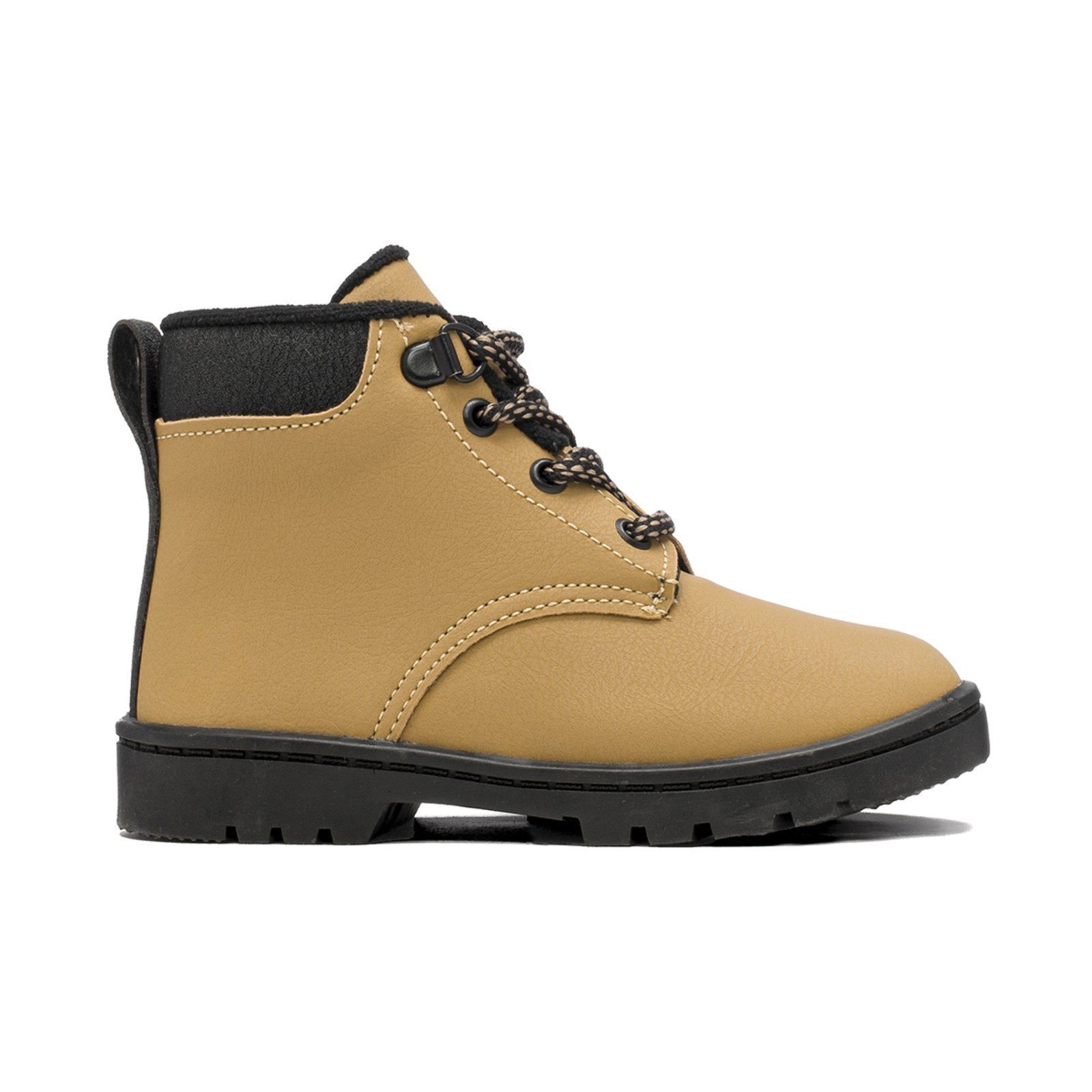 Infantil – Bota Coturno Calçado Menino Funfy 2000T Caramelo