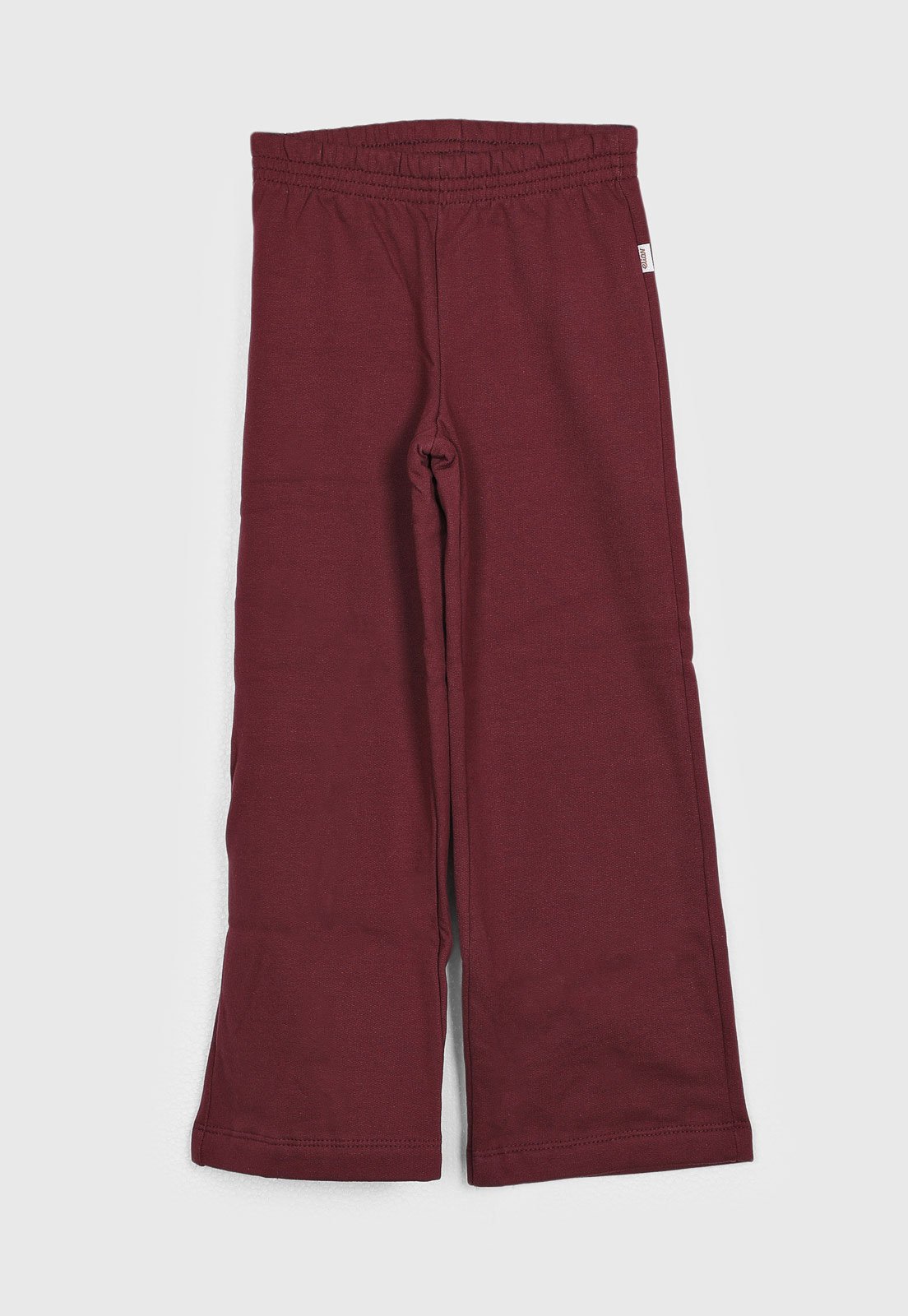 Infantil - Calça de Moletom Elian Pantalona Vinho