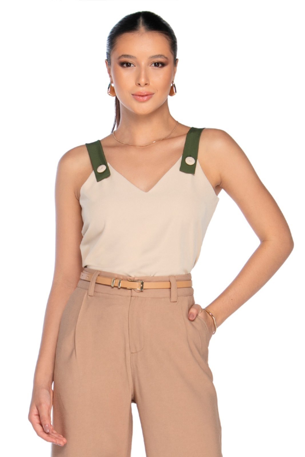 Blusa Feminina Bicolor – Zaiko