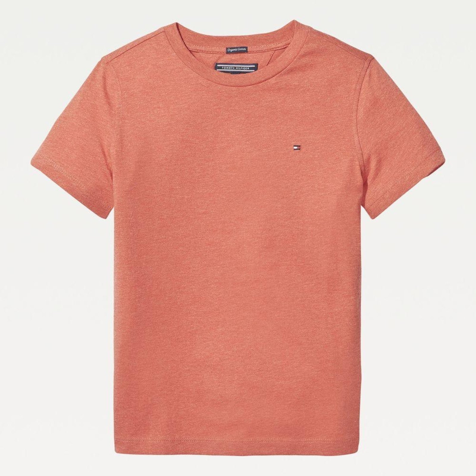 Infantil – Camiseta Tommy Hilfiger Sólida Rosa