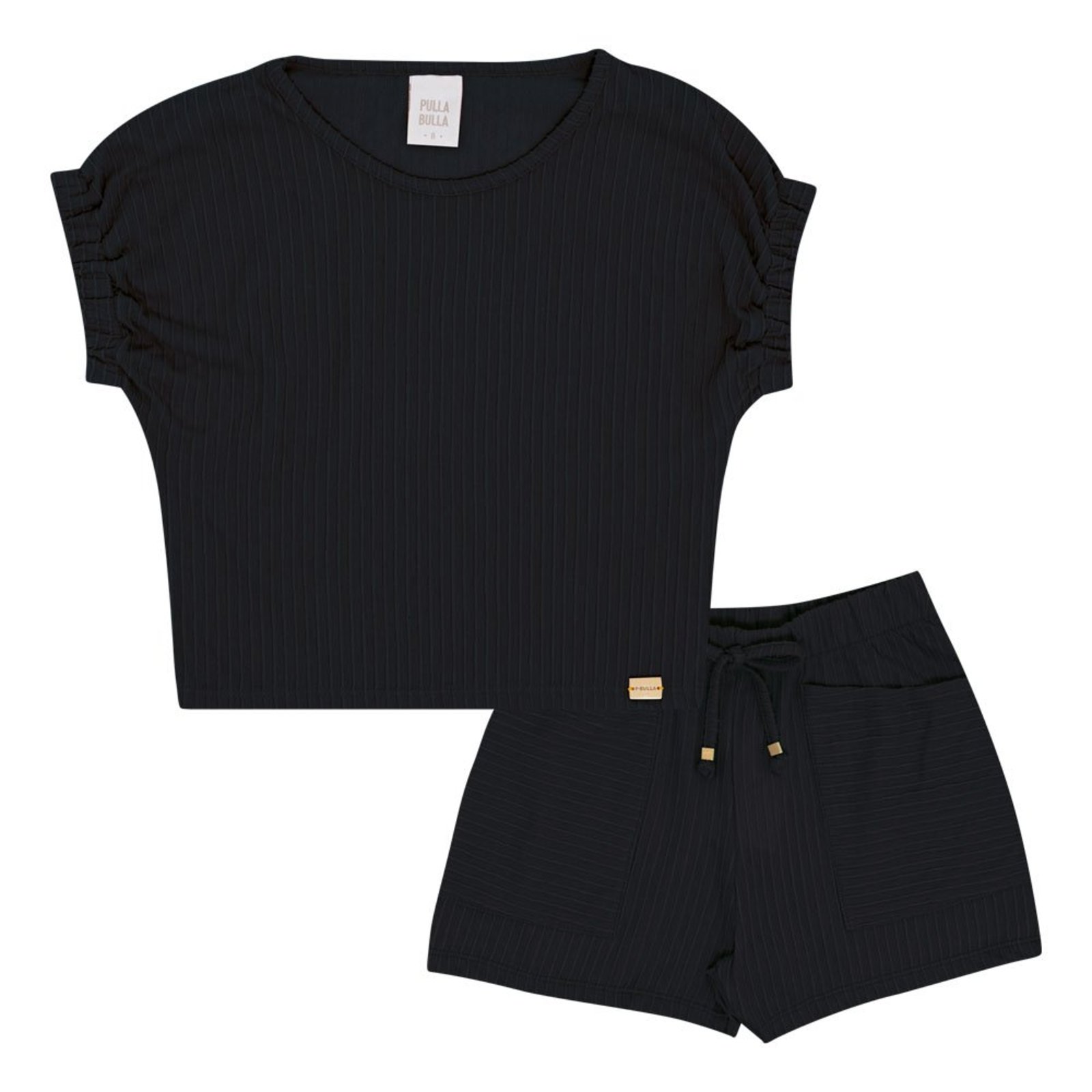 Infantil - Conjunto Menina - Preto - 50730-51