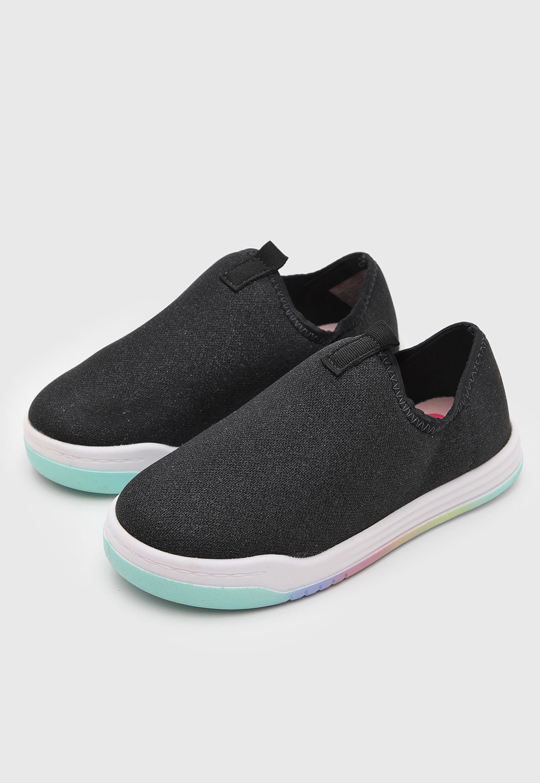 Infantil - Tênis Molekinha Slip On Preto