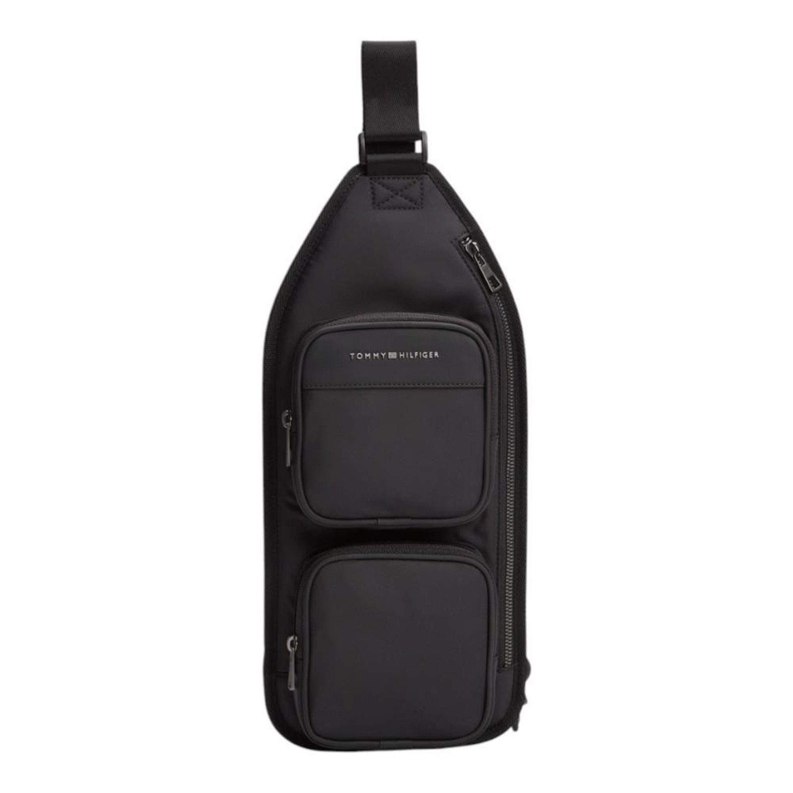 Bolsa Shoulder Bag Tommy Hilfiger Repreve Slingpack Preto