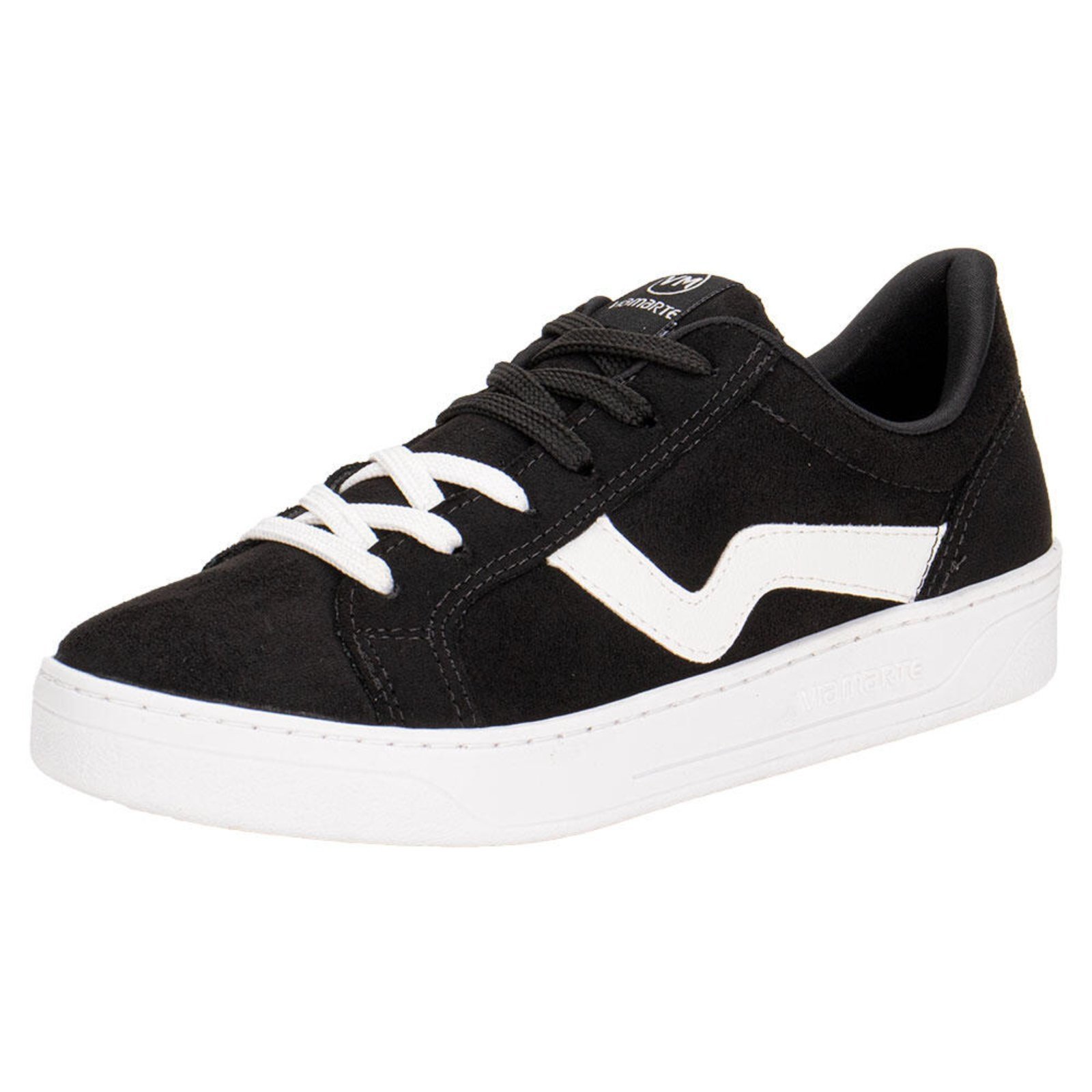 Tênis Feminino Casual Via Marte 020004 B5830204 Preto