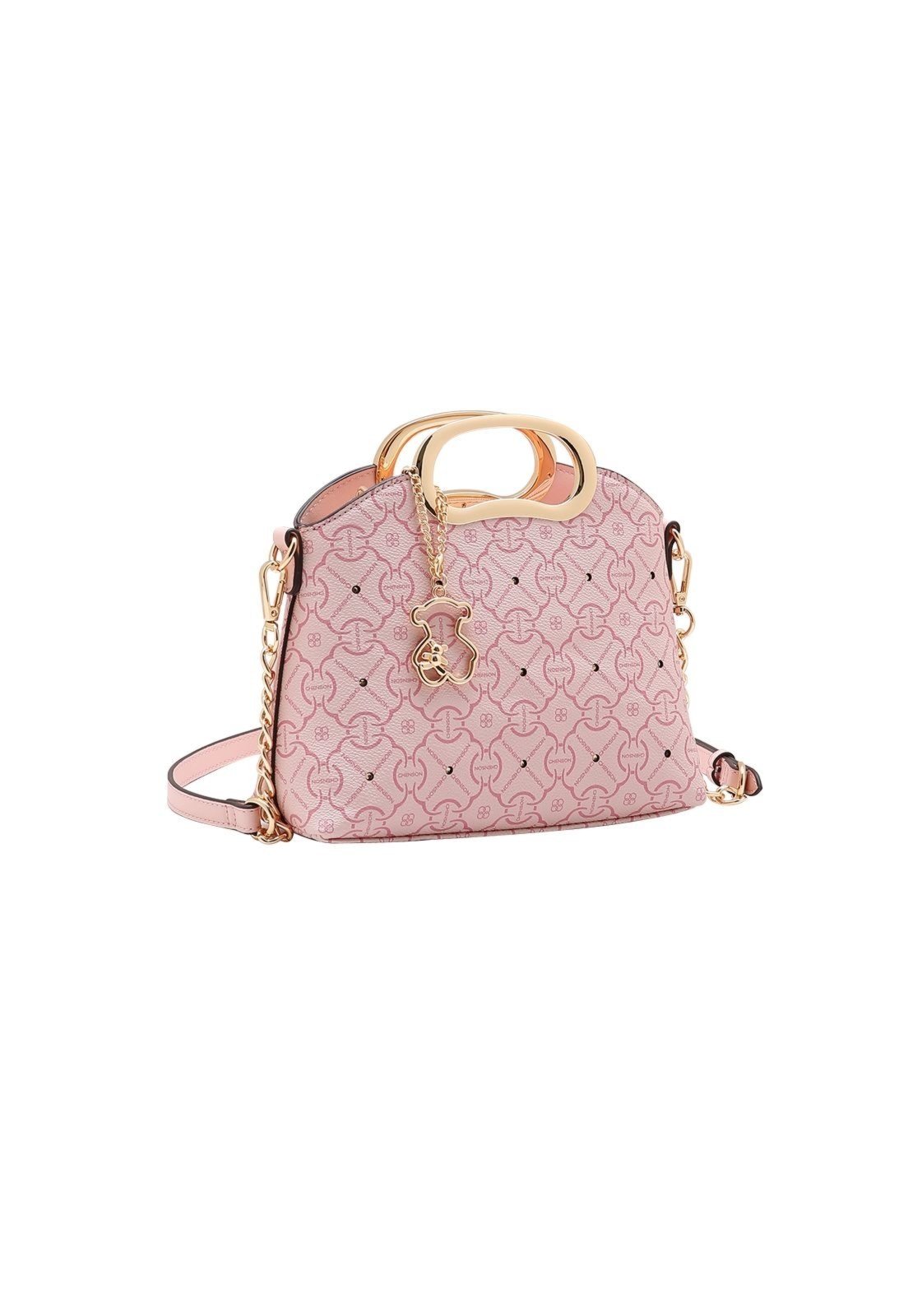 Bolsa Feminina Chenson Classic Cristal Casual e Social Original 3485364 Rosa