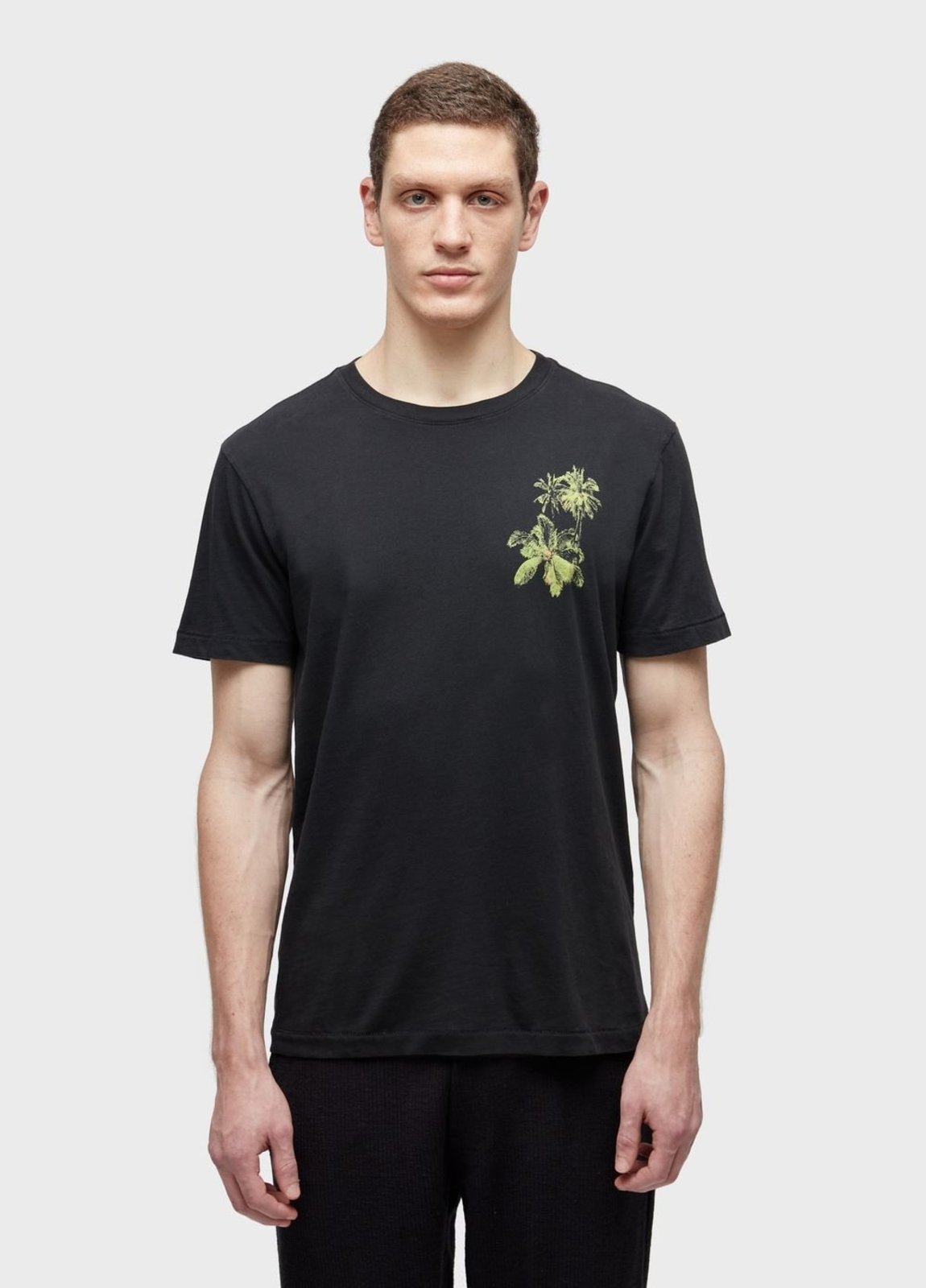 T-shirt soft used coqueiro black mc OSKLEN