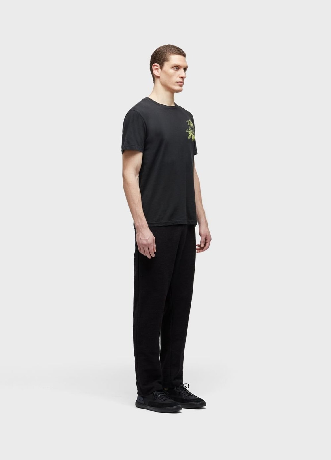 Vista 3 T-shirt soft used coqueiro black mc preto black preto black
