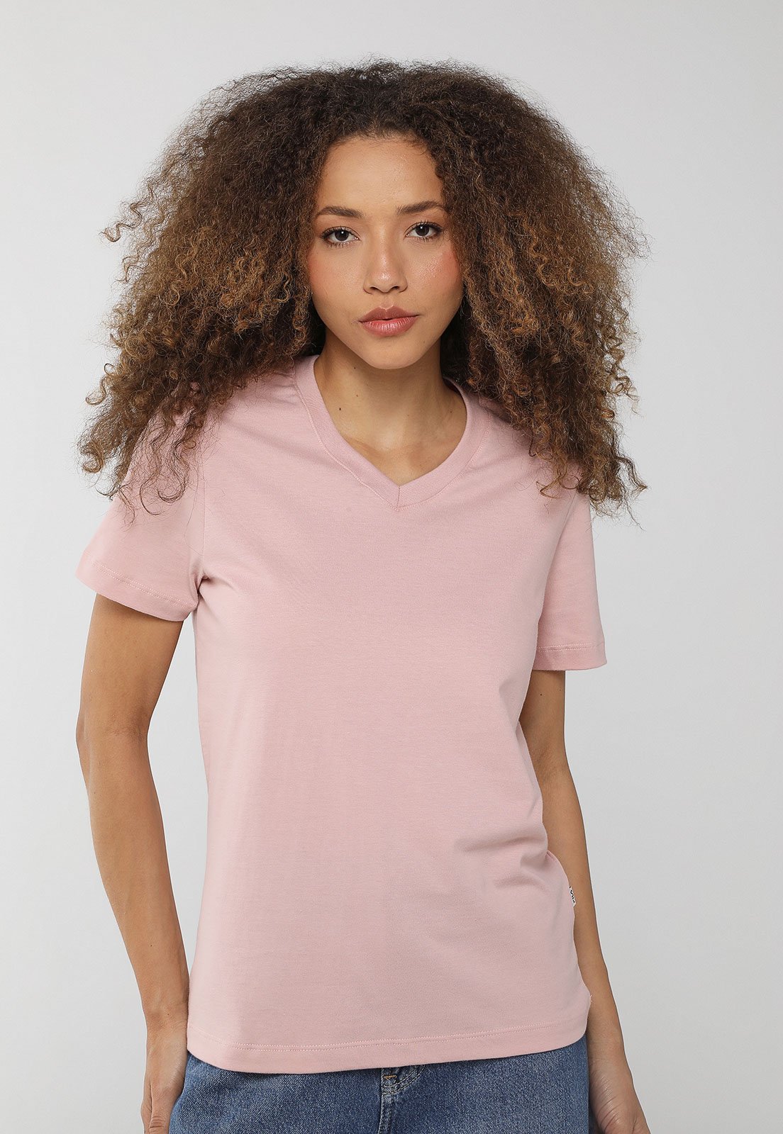 Vista 2 Camiseta Fila Reta Basic rosa Fila rosa