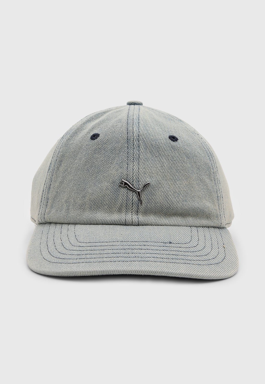 Boné Puma Clássico Logo Metal Azul Claro