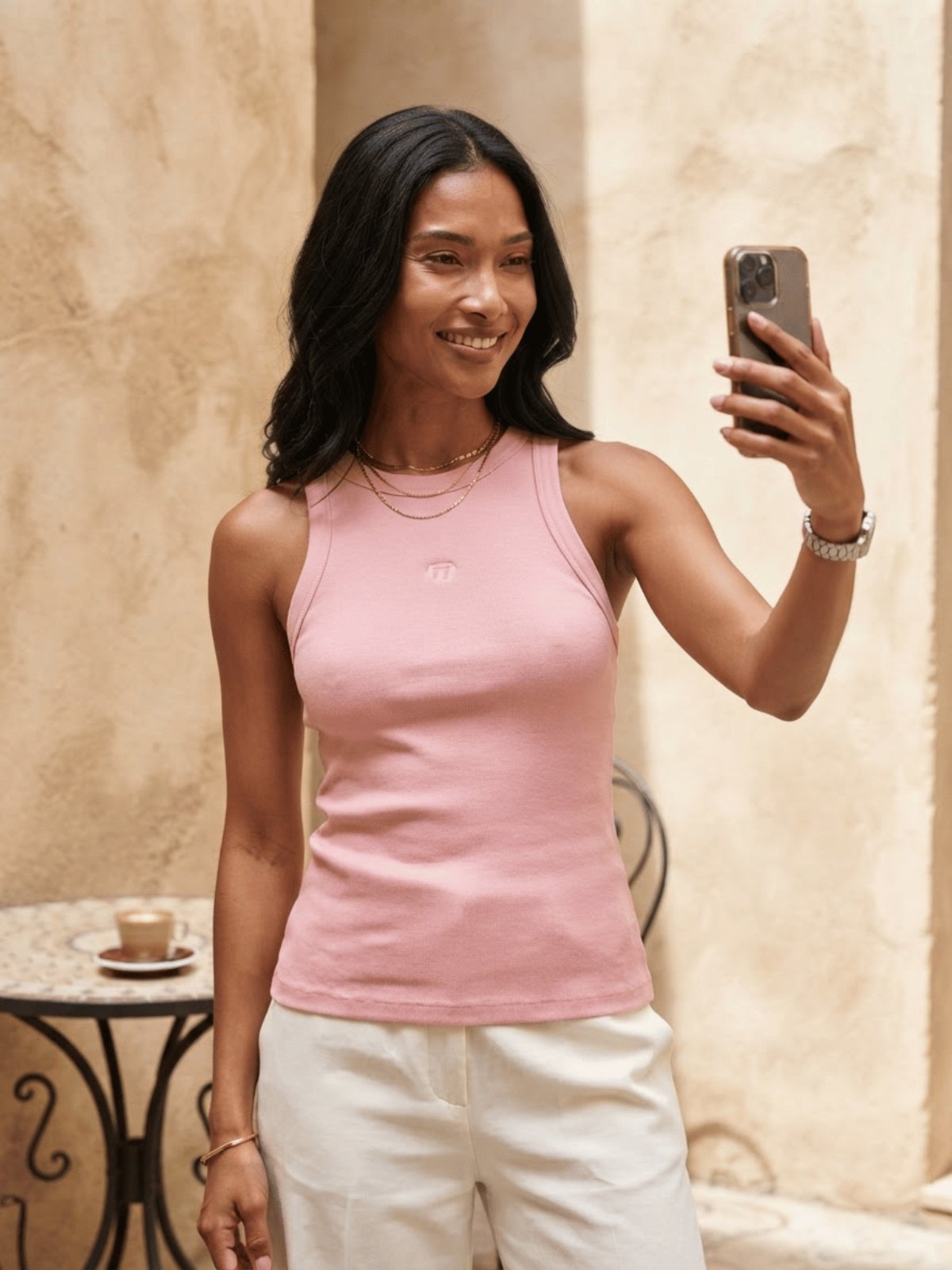 Blusa Regata Feminina Canelada Colcci