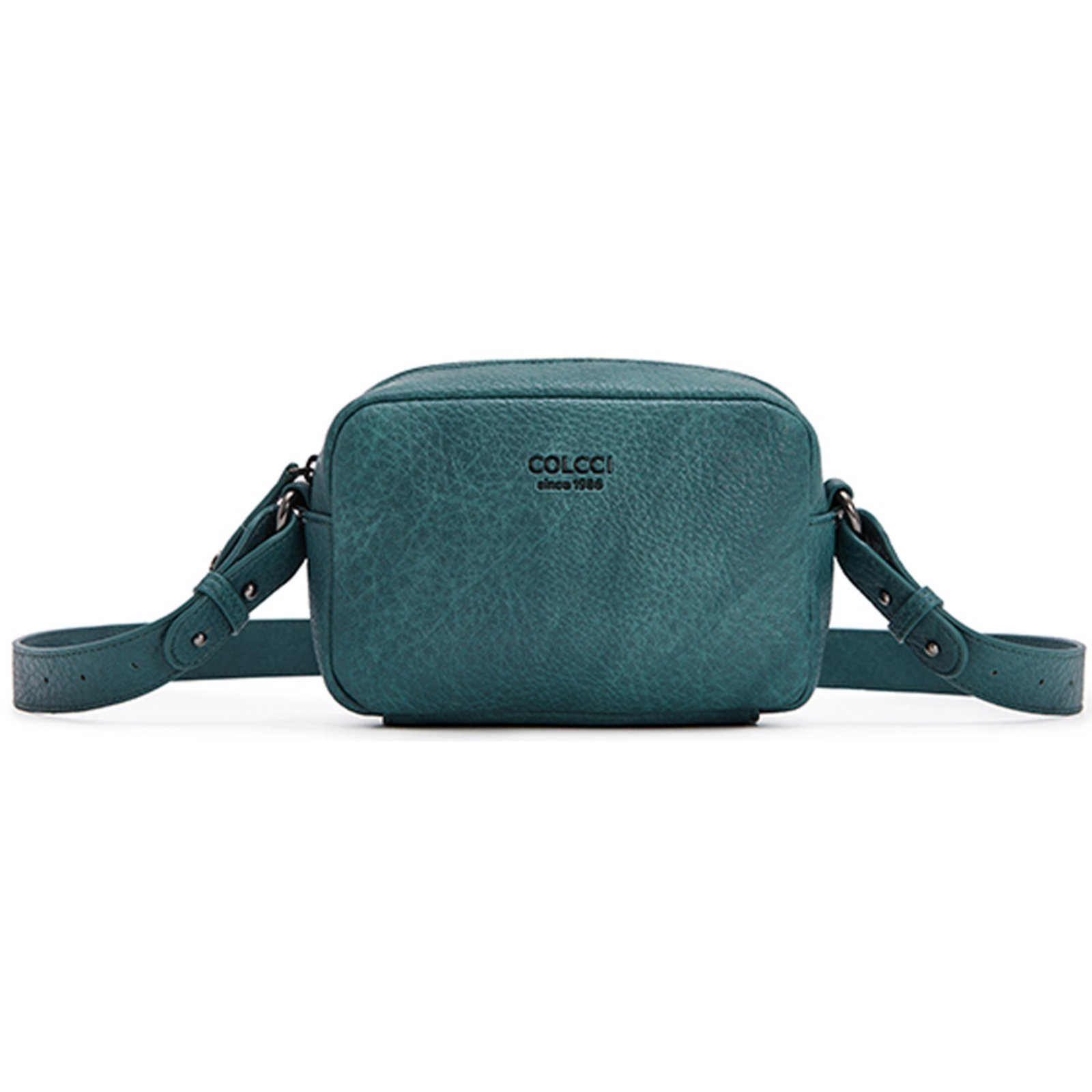 Vista 2 Bolsa Crossbody Colcci Texture VE24 Indigo Feminino azul azul