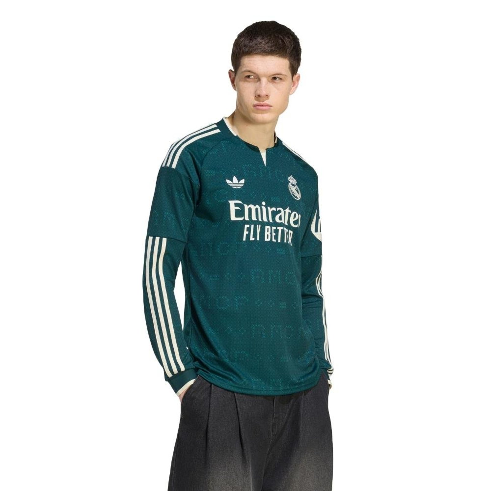Camisa II Manga Longa Real Madrid 26/27 adidas Performance Verde