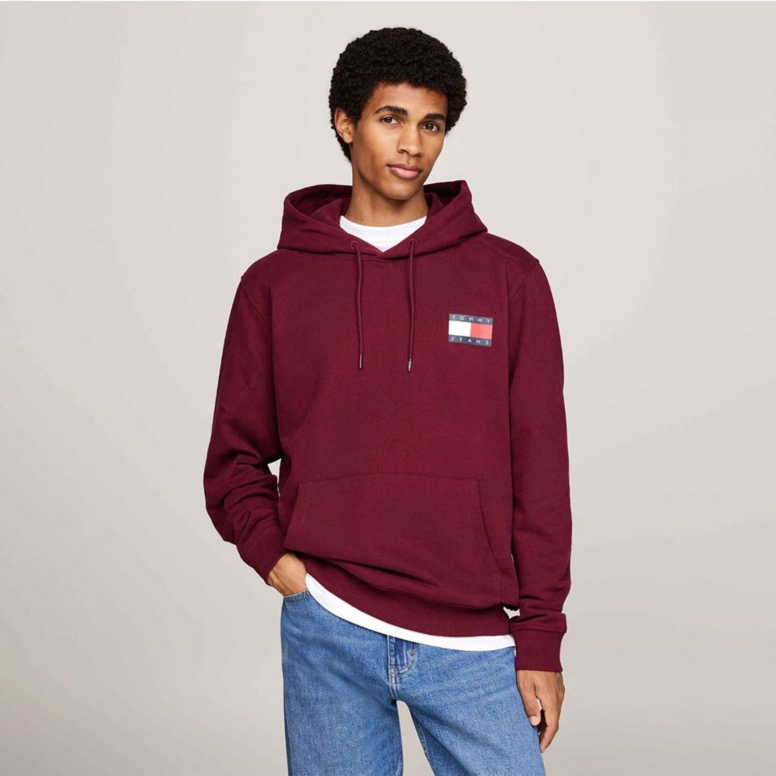 Moletom Bandeira Capuz Tommy Jeans - G