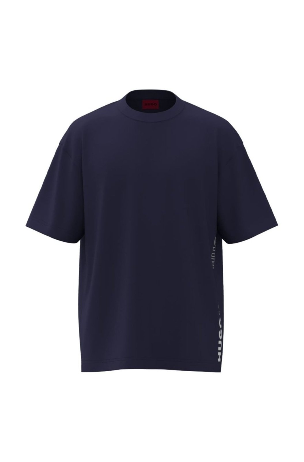 Camiseta De Ajuste Oversized Em Algodão Com Logos