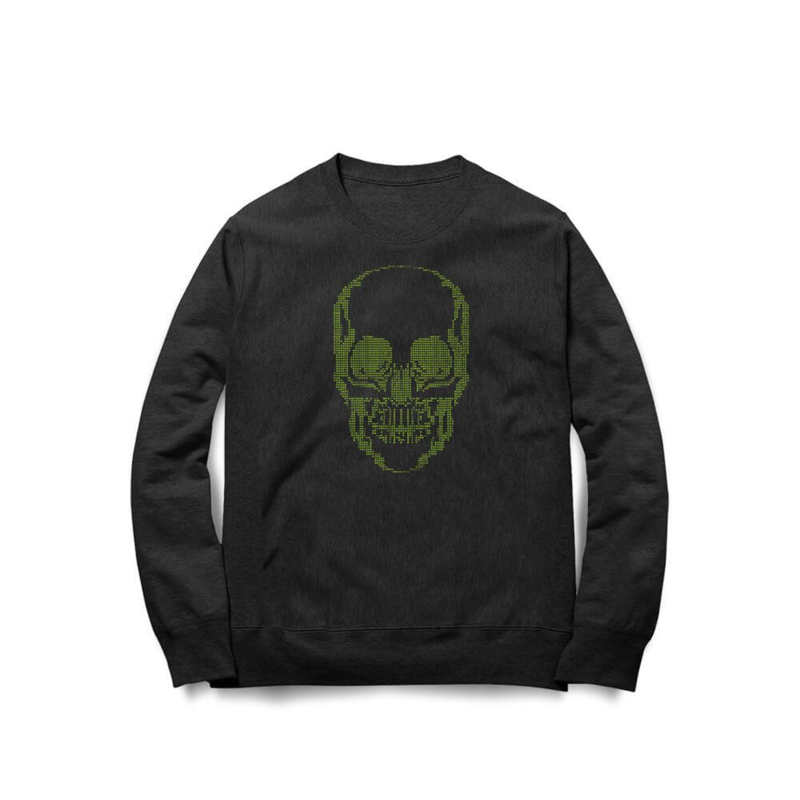 Moletom Pixel Skull - Preto - Casual - Studio Geek
