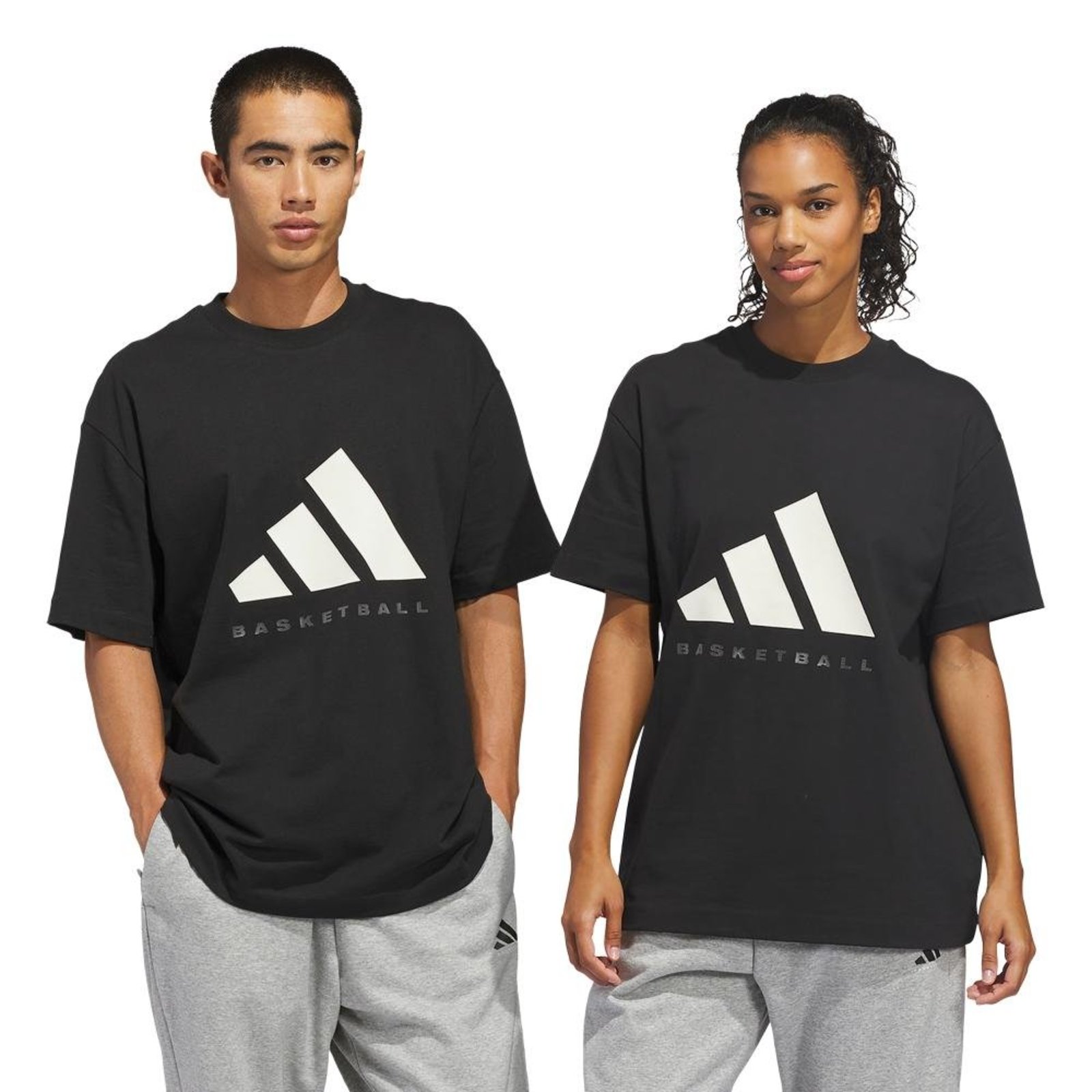 Camiseta de basquete adidas (gênero neutro) adidas Performance Preto