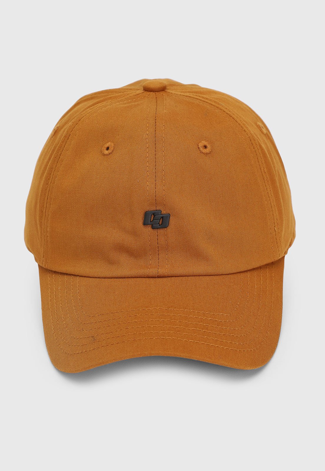 Boné Masculino Colcci Logo Metálico Marrom