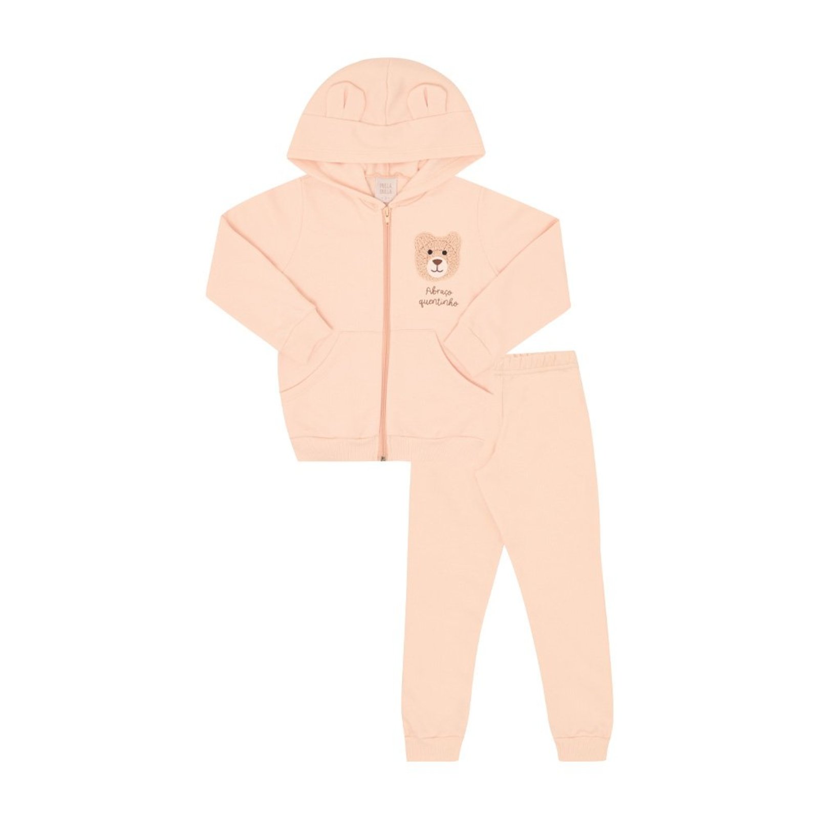 Infantil - Conjunto Primeiros Passos Menina - Rosa Po - 50233-1298