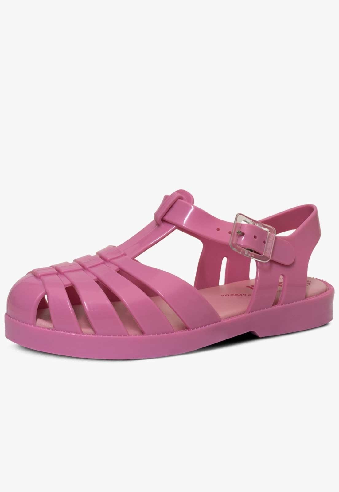 Vista 2 Infantil - Sandalia Feminina Pópidi Pópidí rosa