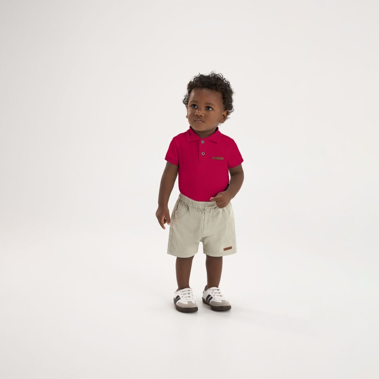 Infantil - Body Vermelho Pulla Bulla Menino - 53655-65