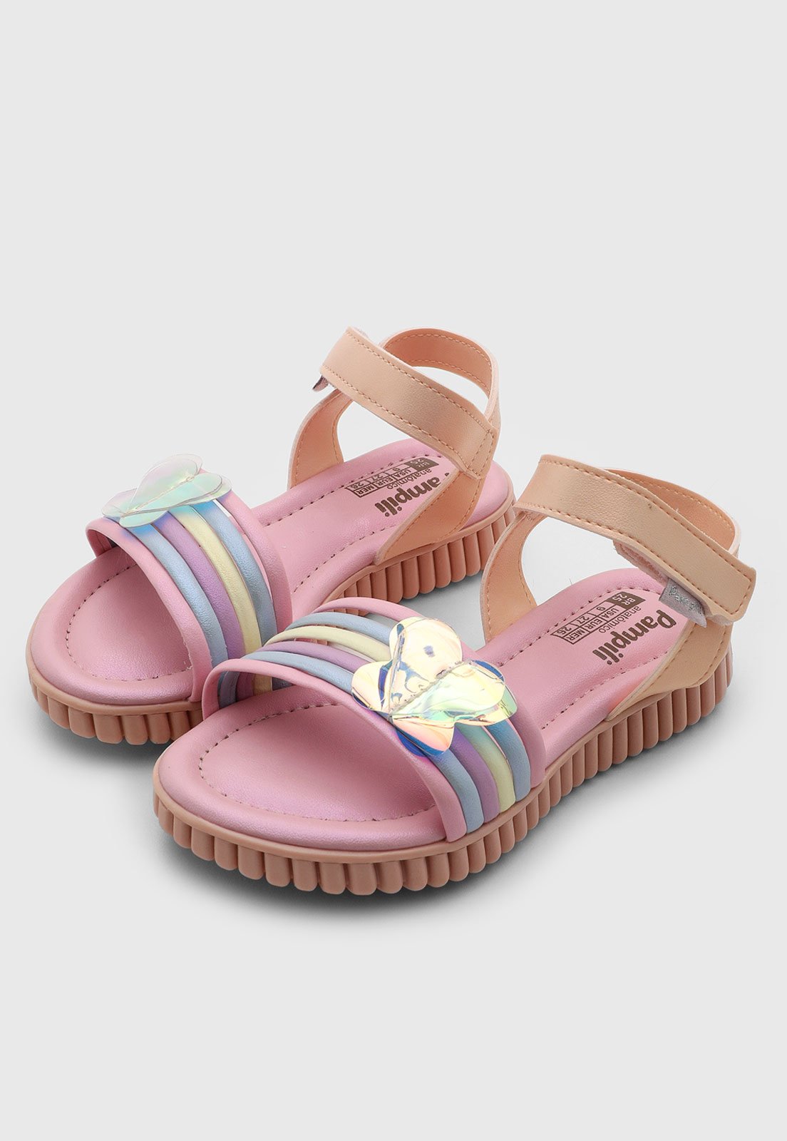 Infantil - Sandália Pampili Candy Rosa