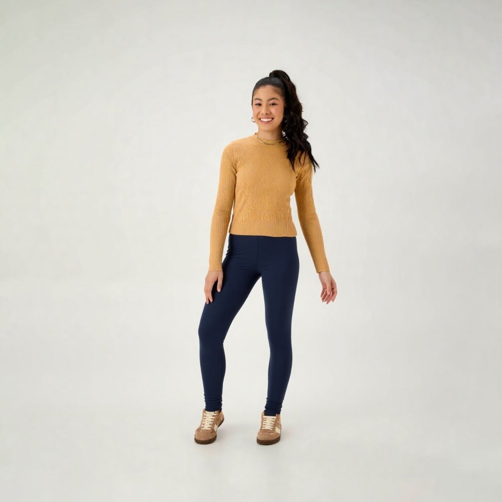 Infantil - Legging Marinho Juvenil Pulla Bulla Menina - 55422-58
