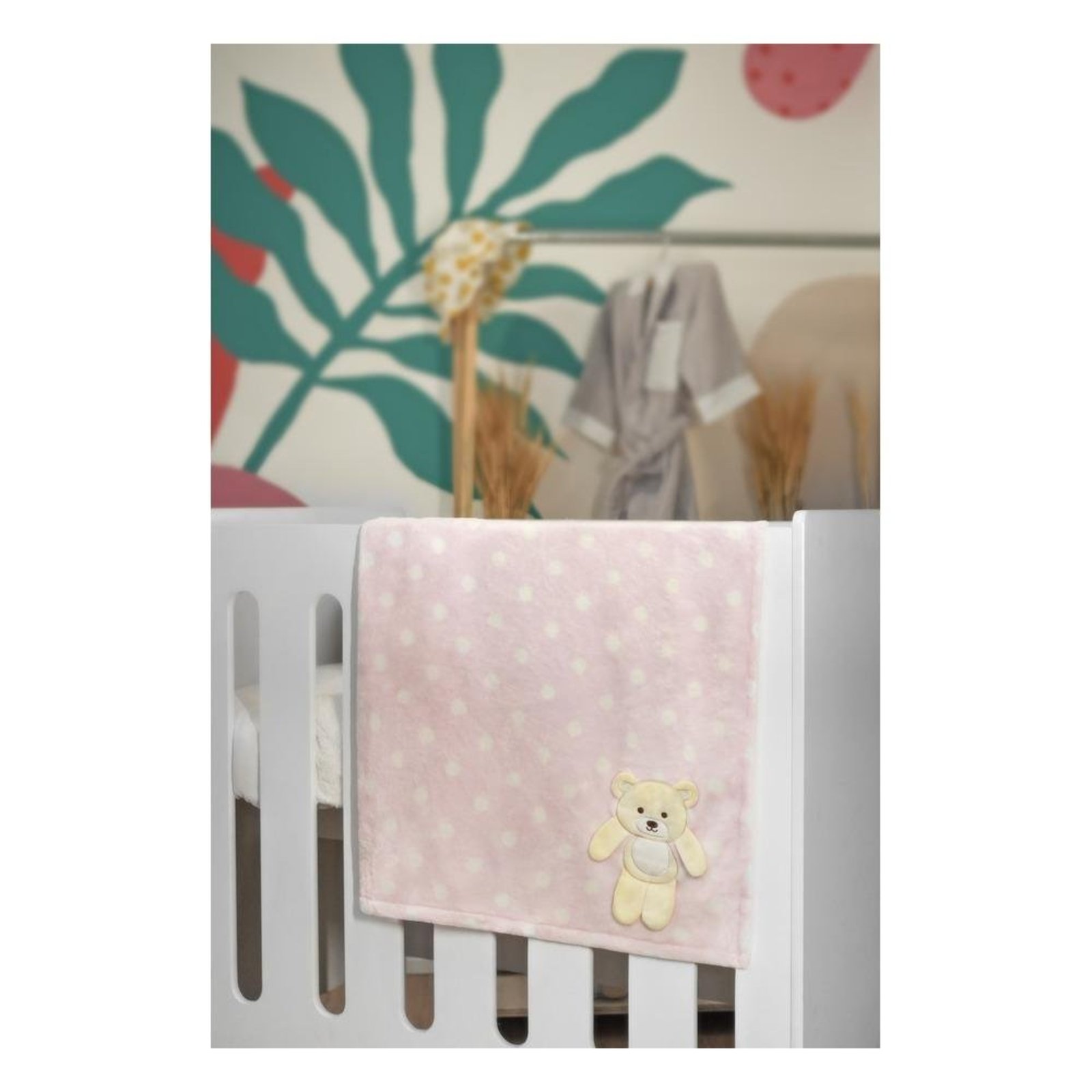 Infantil - Manta Rosa Menina Loaní U Rosa