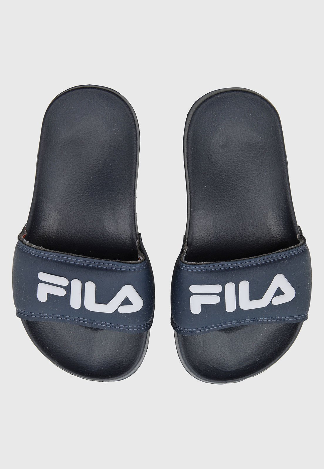 Infantil - Chinelo Fila Slide Azul Marinho