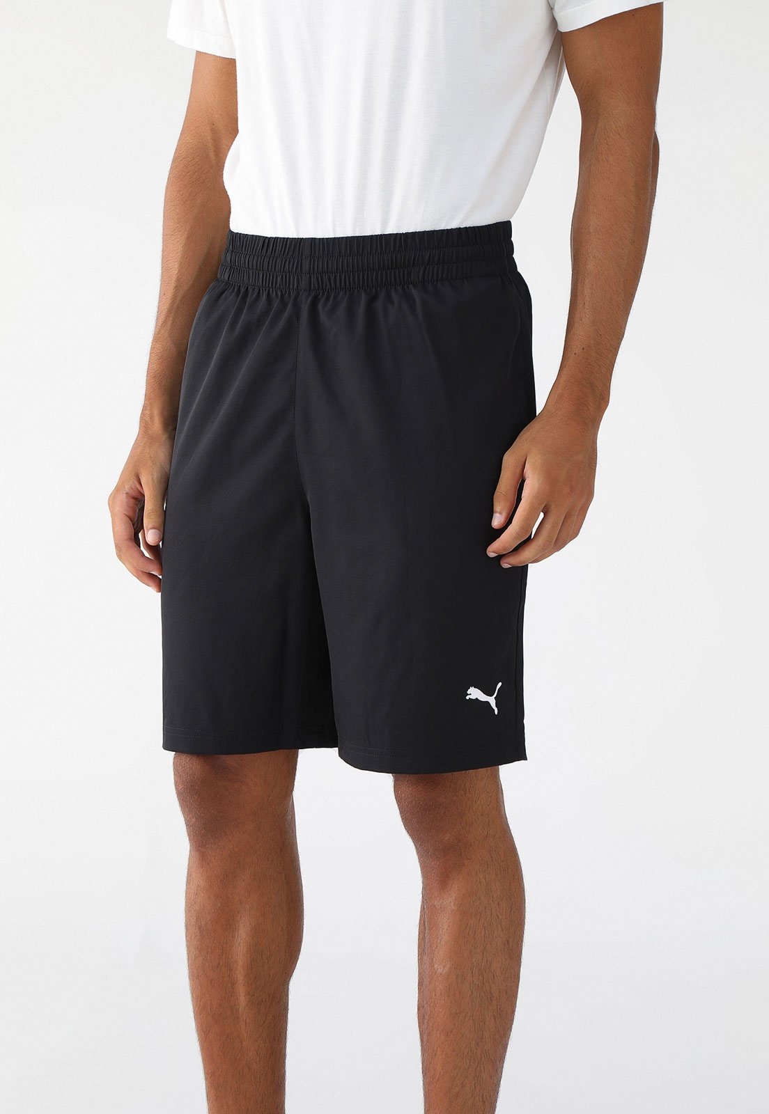 Bermuda Puma Reta Woven Preta