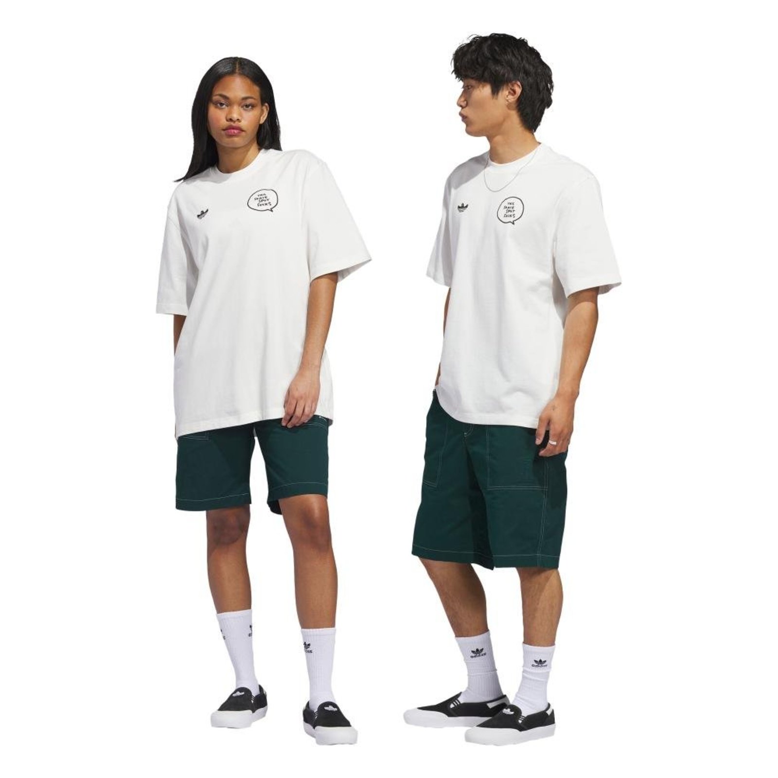 Infantil - SHORTS SKATEBOARDING x MARK GONZALES adidas Originals Verde