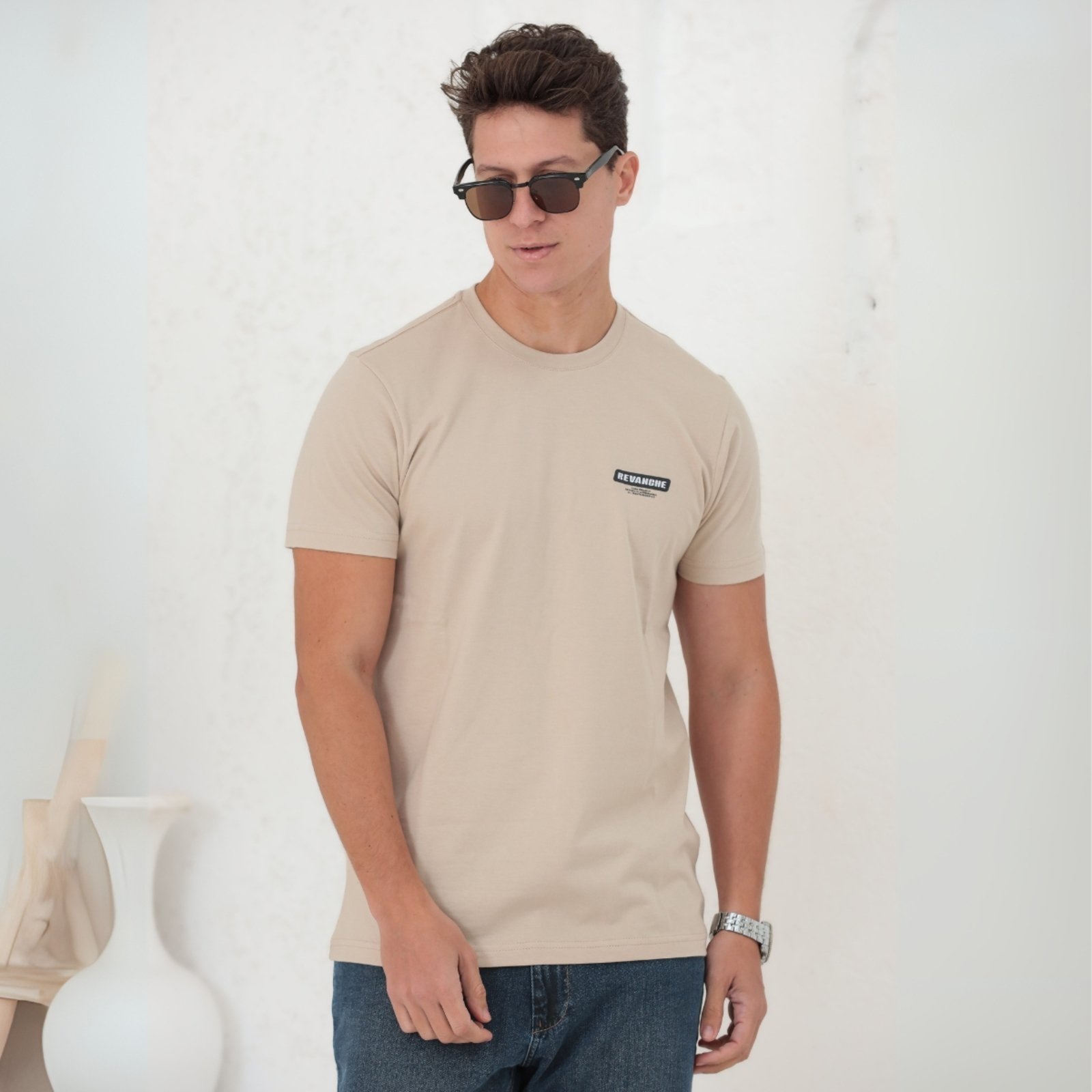 Camiseta Estampada Masculino Revanche Bétulo