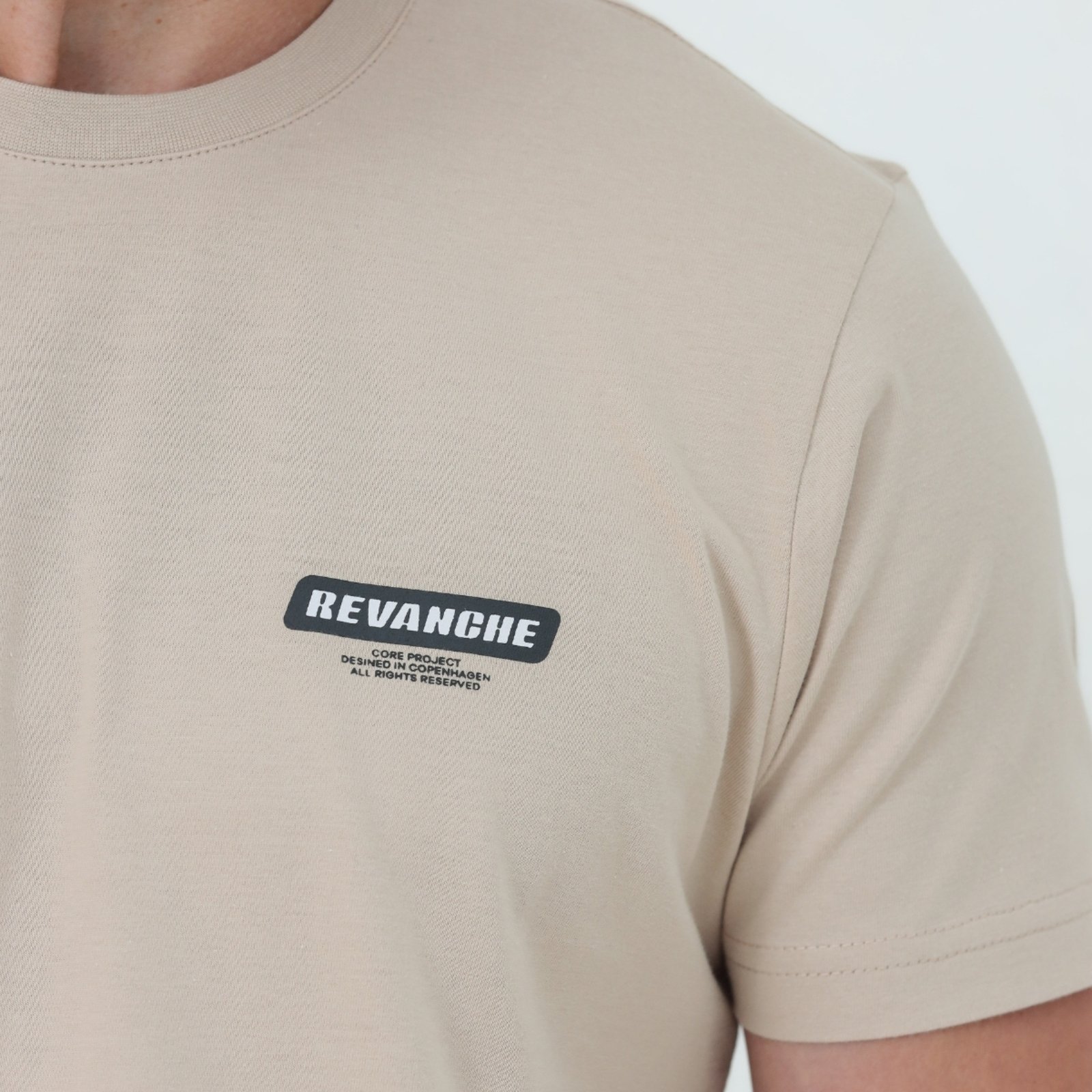 Vista 3 Camiseta Estampada Masculino Revanche Bétulo bordô Revanche bordô