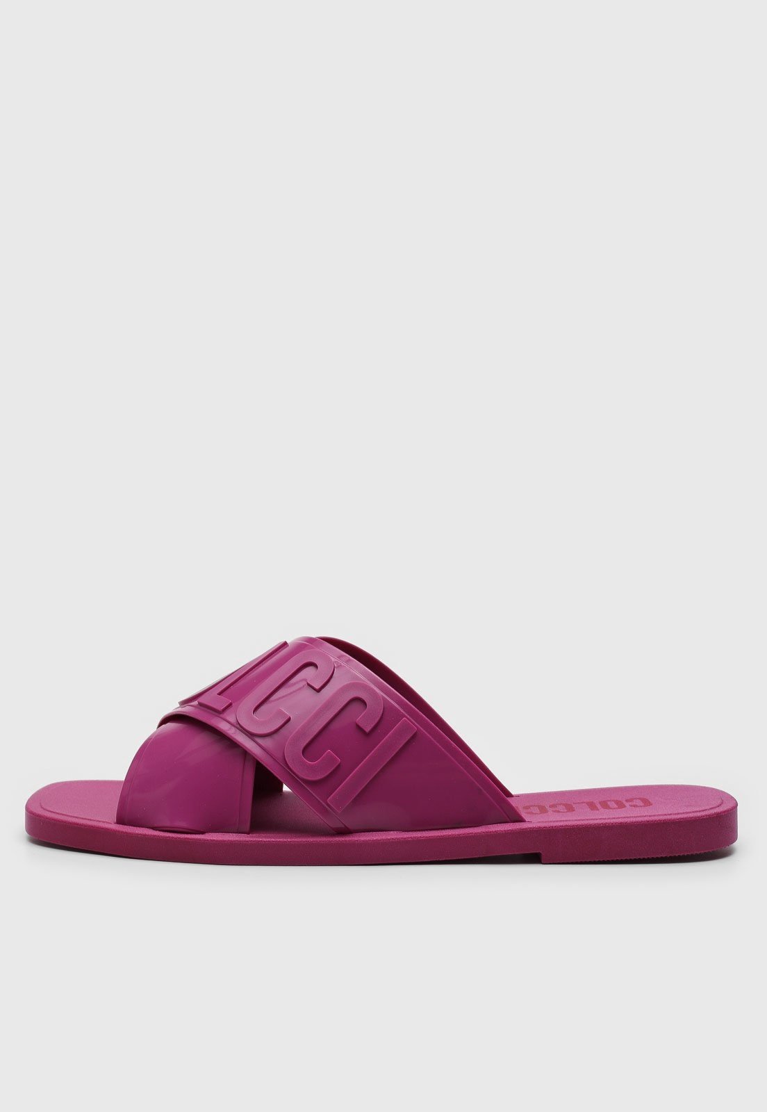 Vista 2 Rasteira Colcci Transpasse Pink rosa pink rosa pink