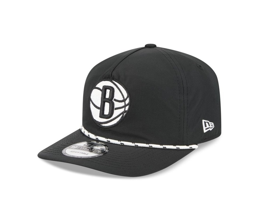 Bone New Era 19TWENTY Brooklyn Nets NBA Preto