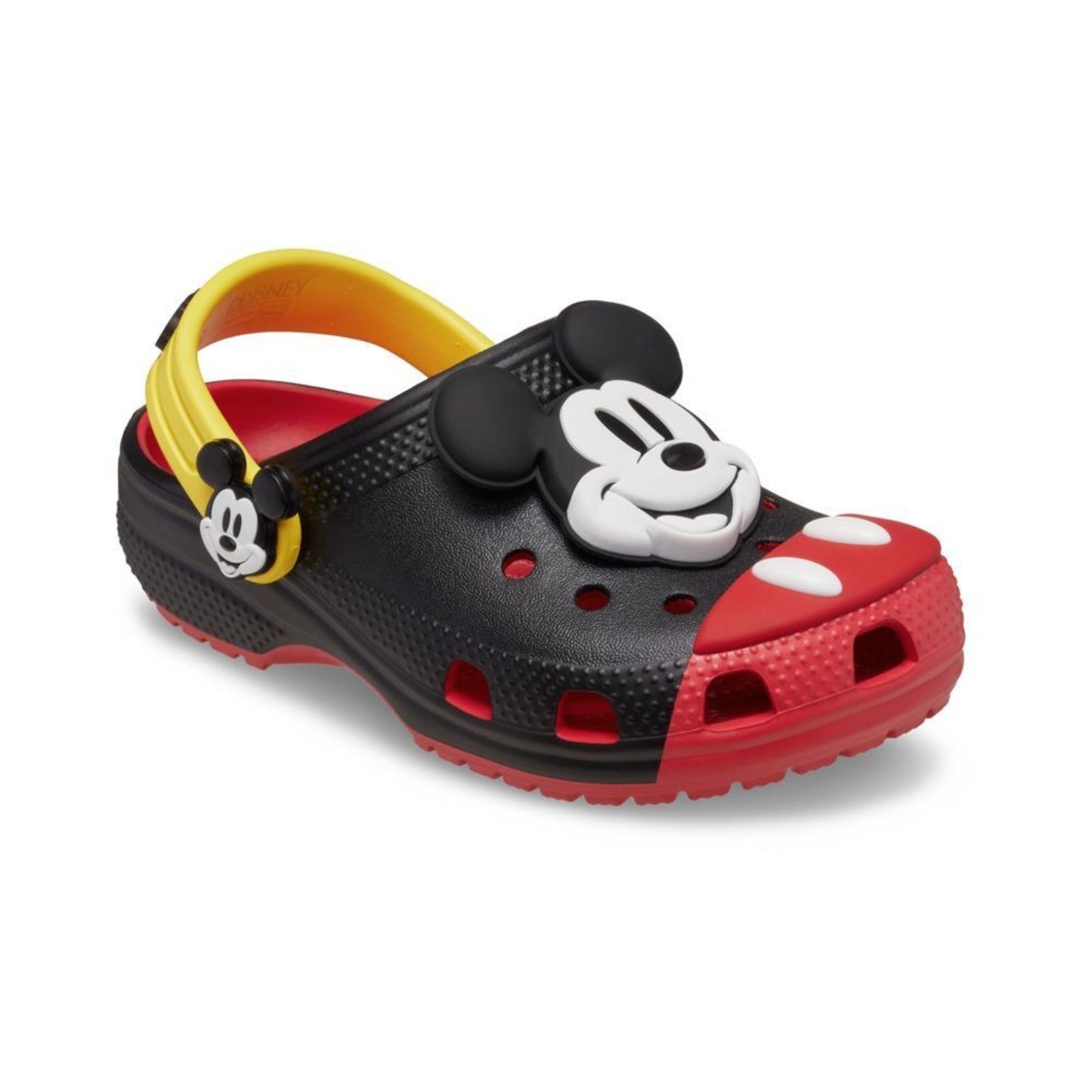 Vista 3 Infantil - Sandália Crocs Mickey Mouse Classic Clog T Multi multicolorido Crocs multicolorido