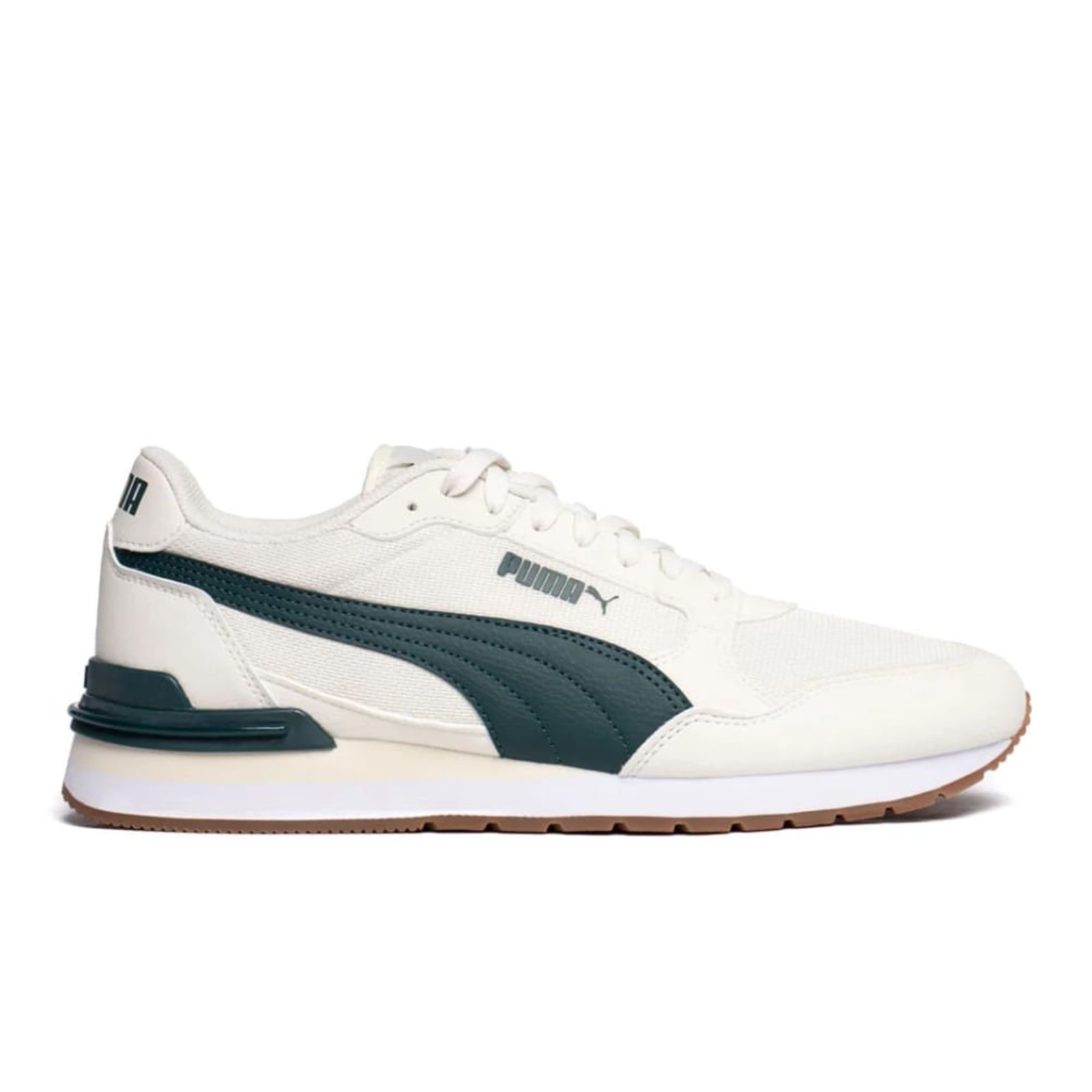 Tênis Puma ST Runner V4 Mesh Vapor Gray/Green Terrain P39966609.39