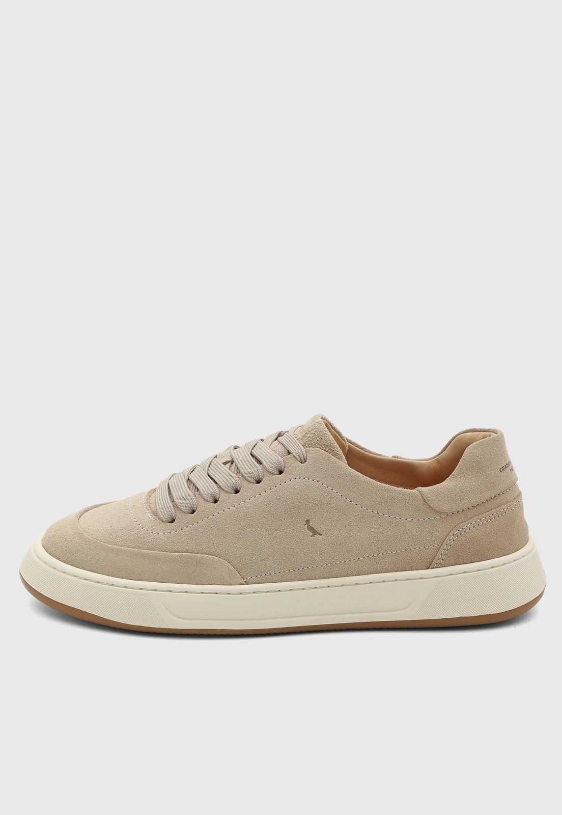 Tênis Masculino Reserva Casual Couro Bege
