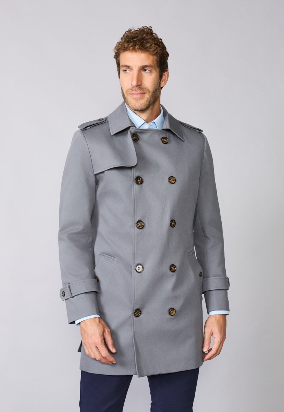 Trench St. James Cinza Escuro