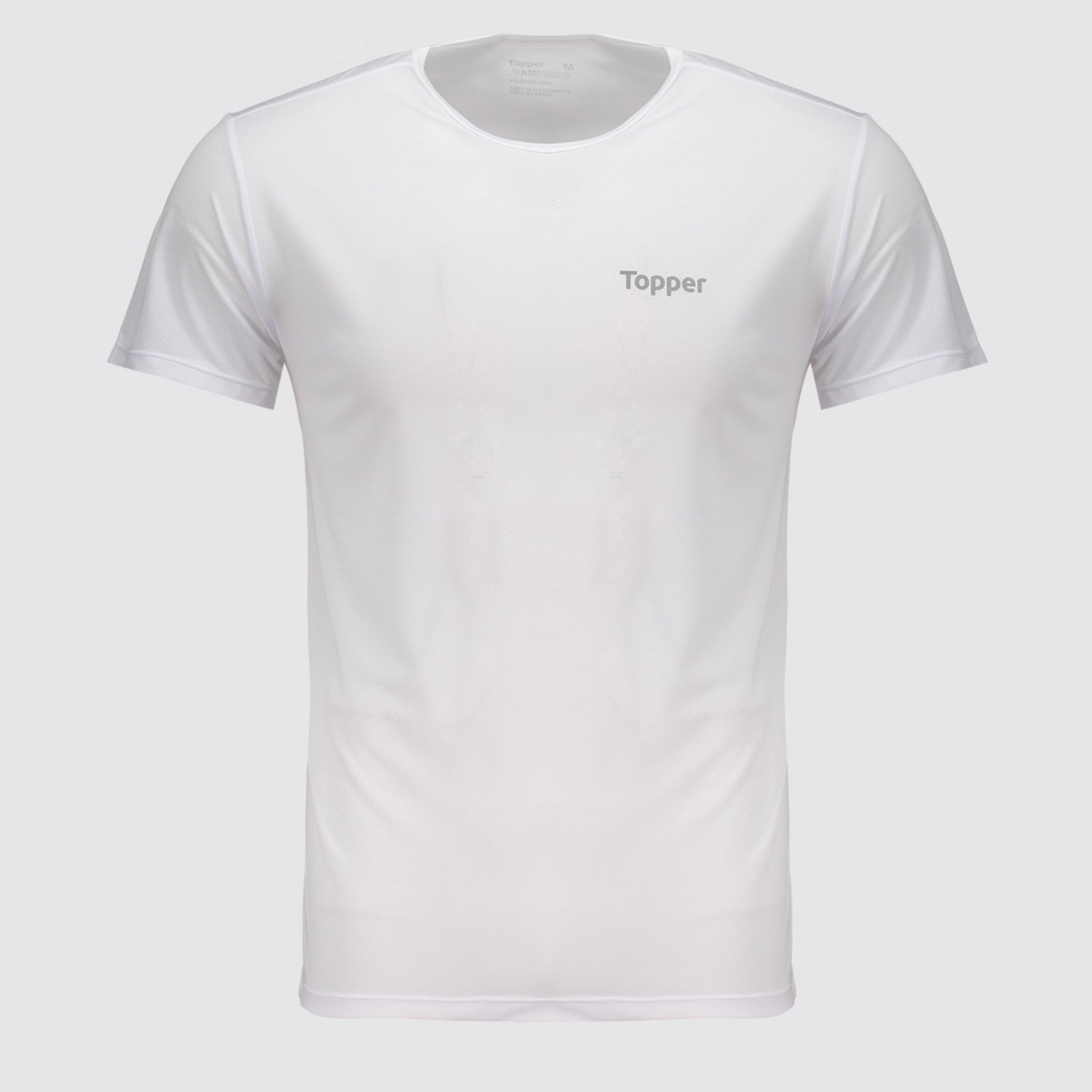 Camiseta Topper Logo Branca