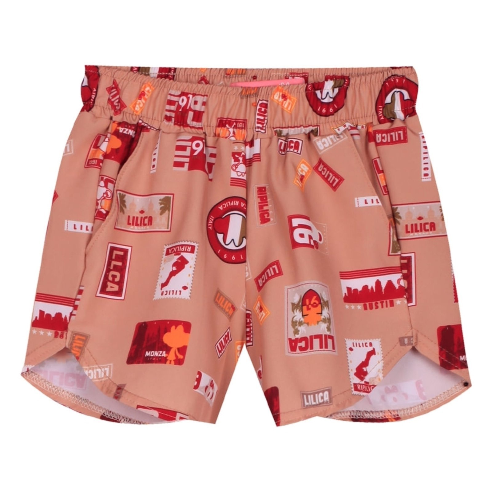 Infantil - Shorts Estampado Feminino Lilica Ripilica