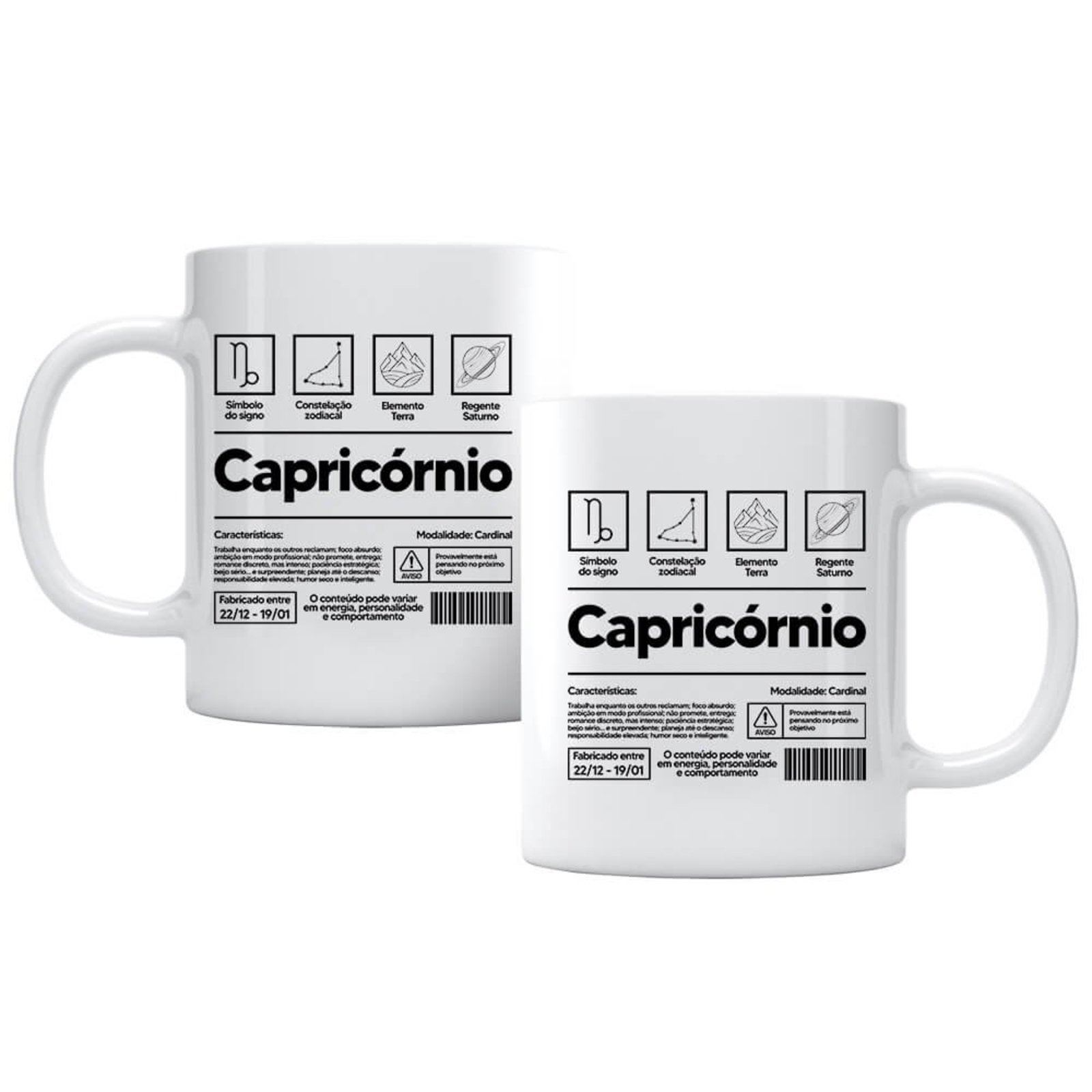 Caneca Capricórnio