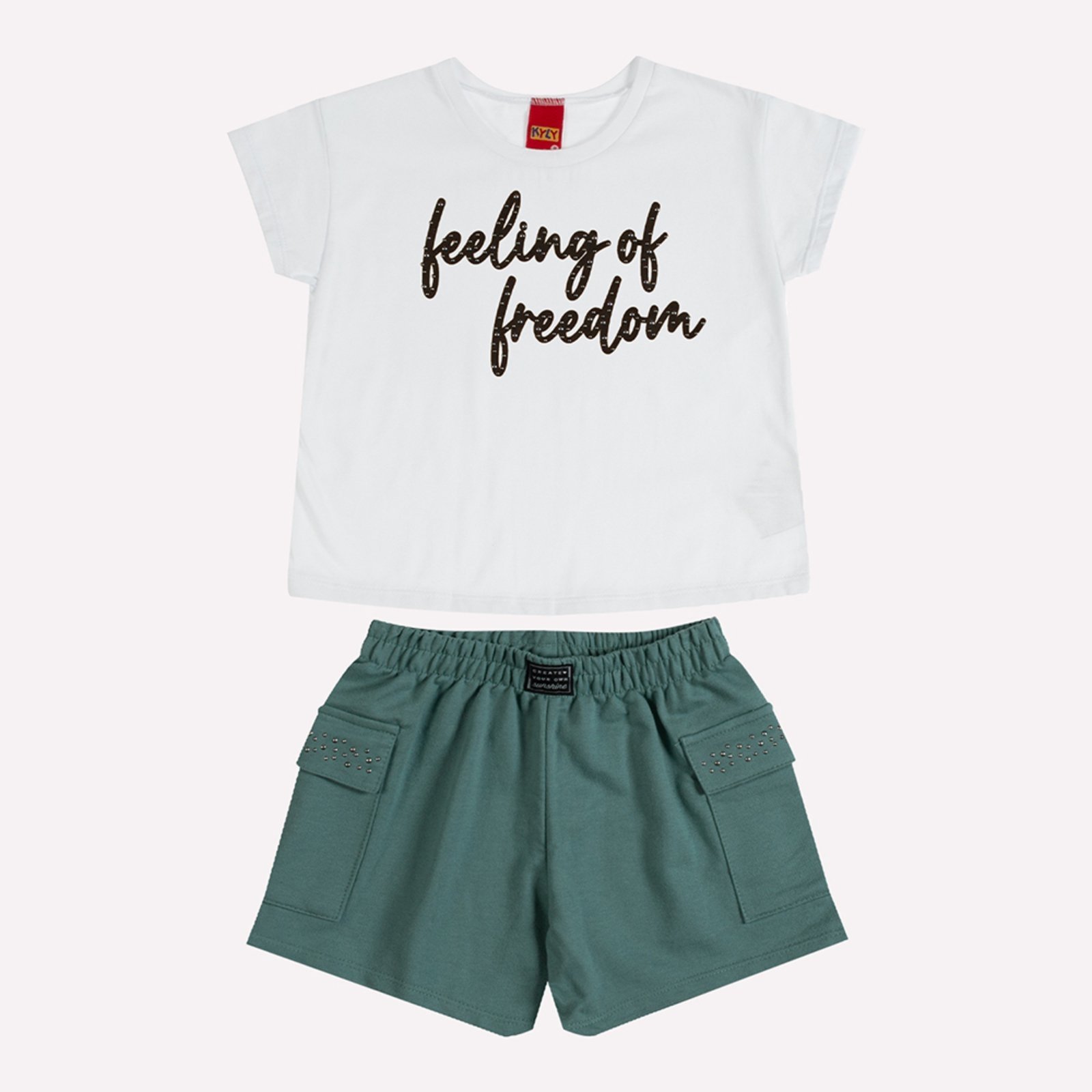Infantil – Conjunto Menina Lettering Kyly