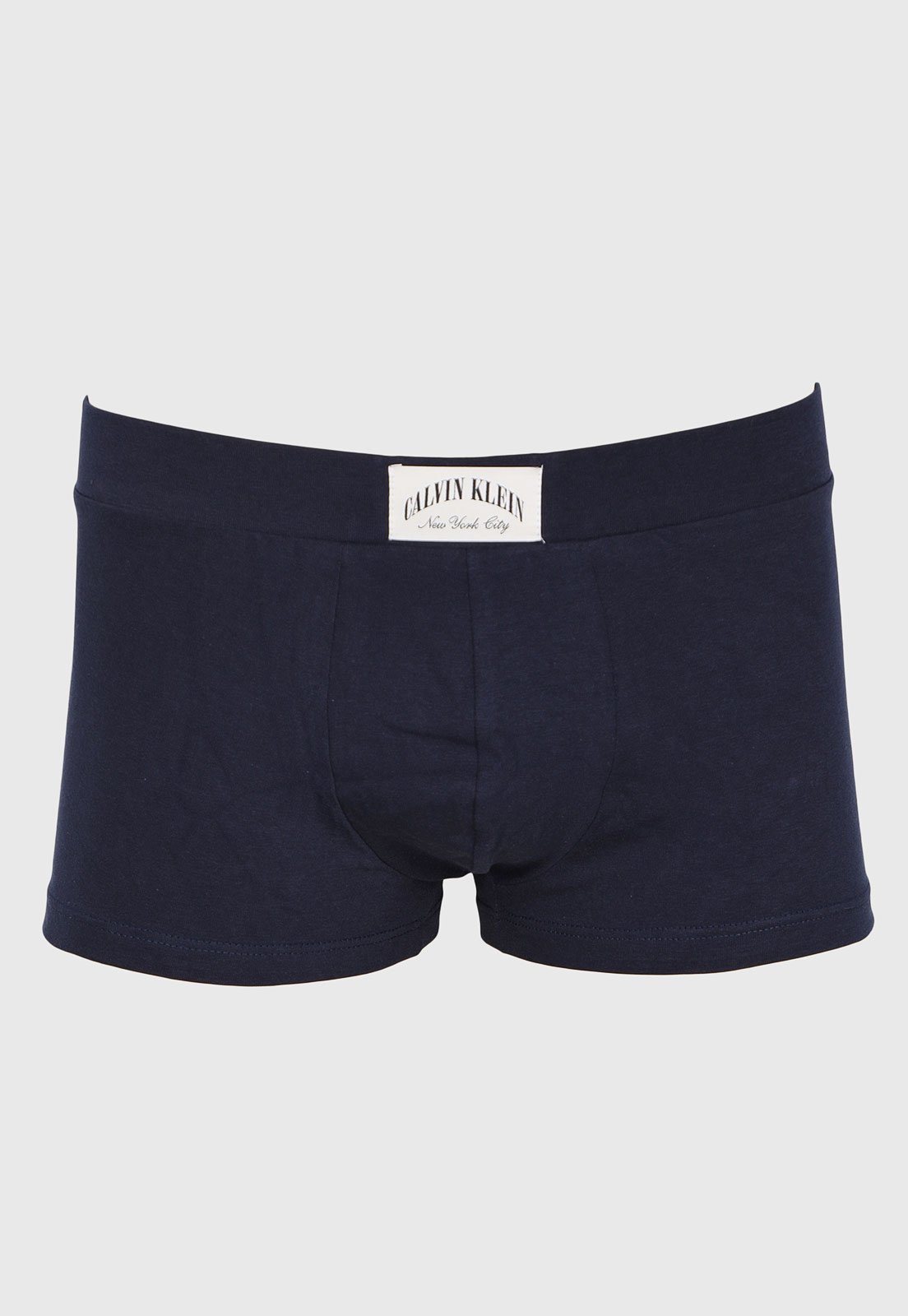 Cueca Masculina Calvin Klein Underwear Low Rise Trunk Heritage Athletic Azul-Marinho