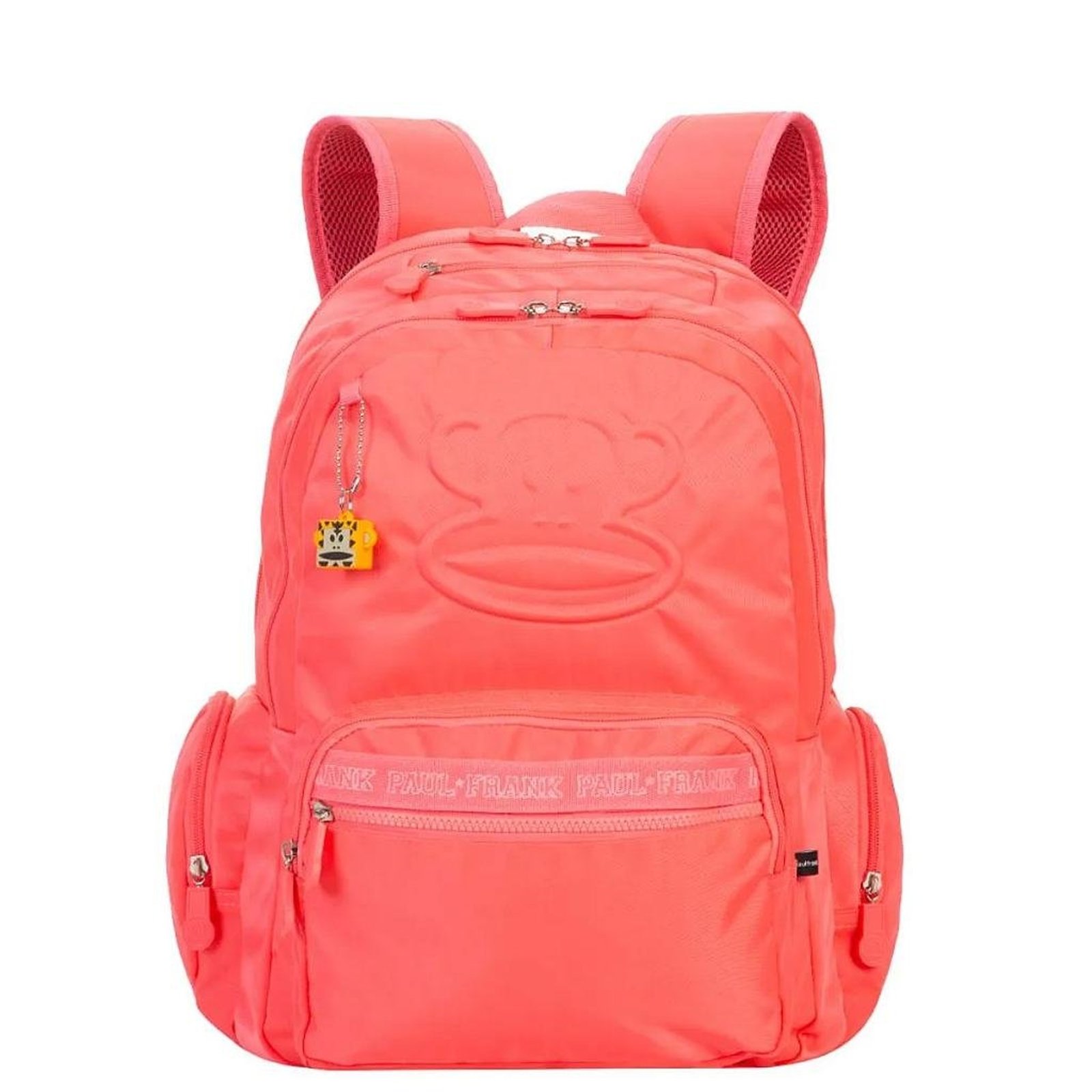 Infantil - Mochila Sestini Grande Paul Frank Classics Neon Laranja
