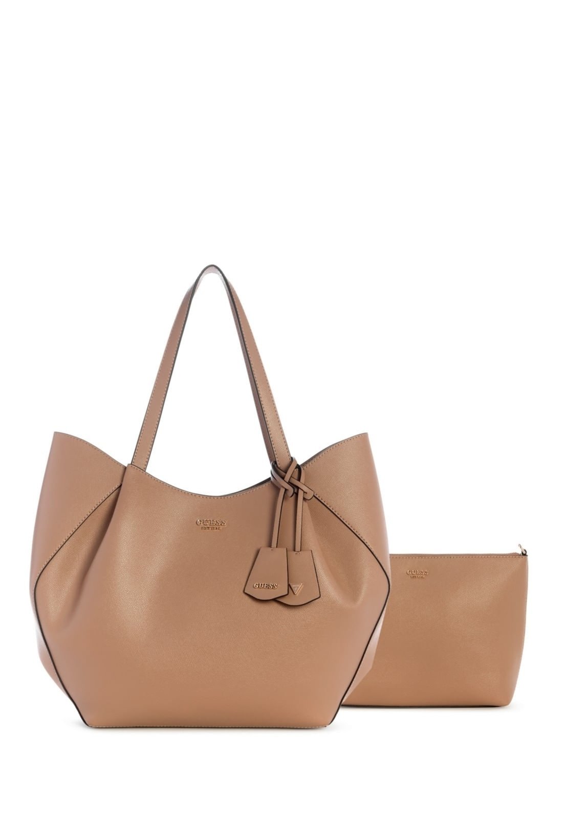 Bolsa Guess Amorette 2 In 1 Tote Bege
