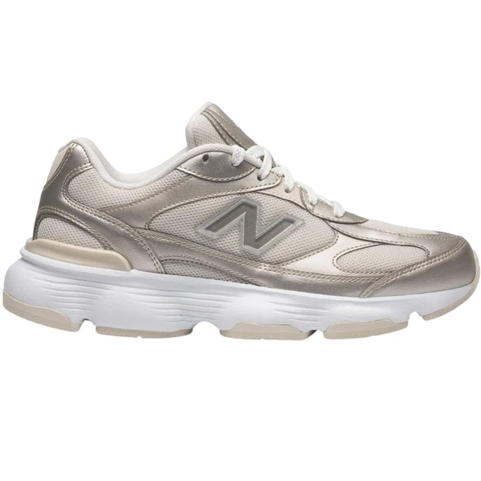 Tênis New Balance 603 Bege/Ouro Unissex New Balance Bege