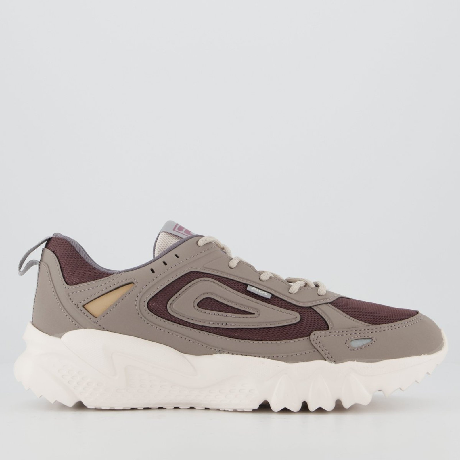 Tenis Fila Venture Tracer Lite Marrom e Bege
