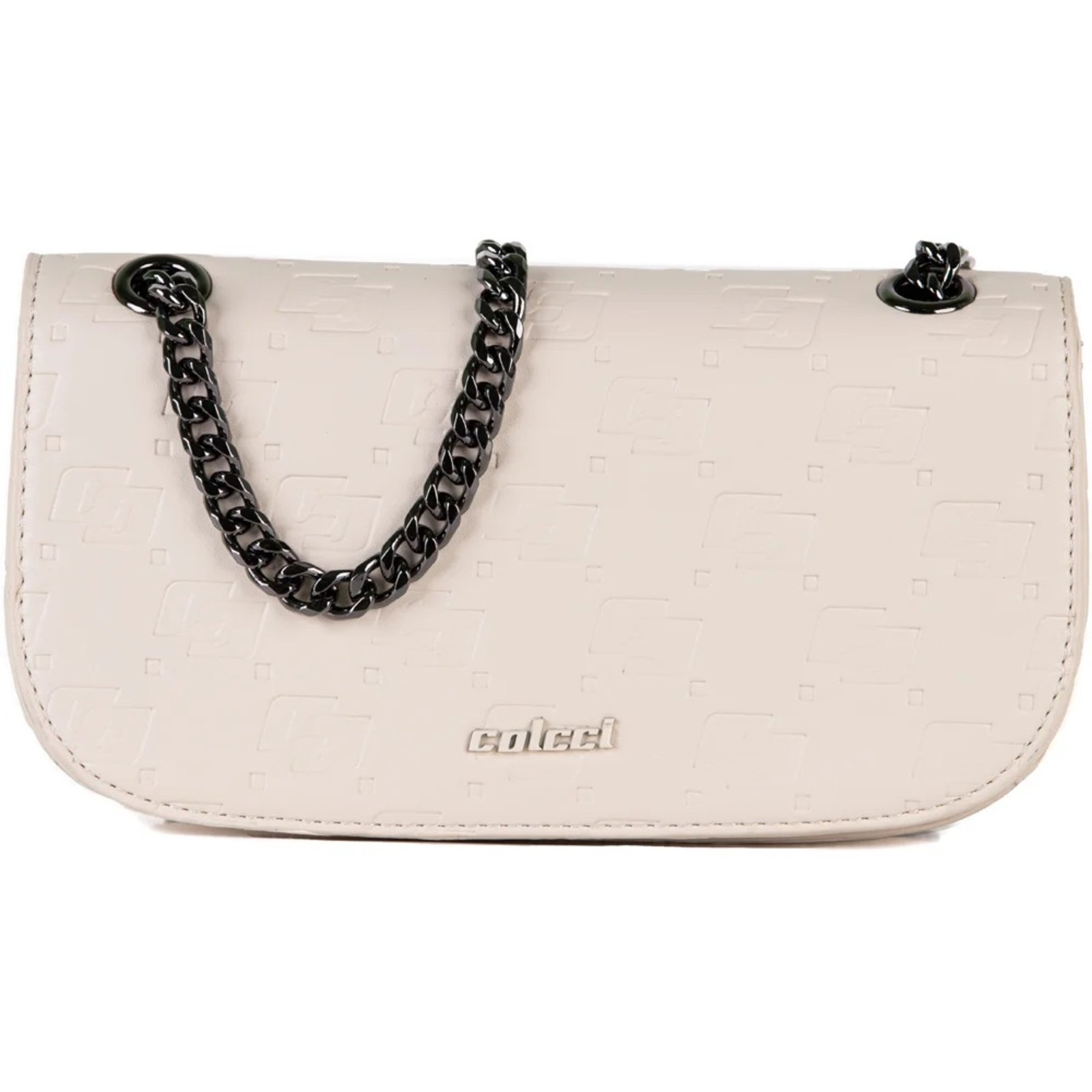 Vista 2 Bolsa Shoulder Colcci Sara Ve26 Off White Feminino amarelo white amarelo white