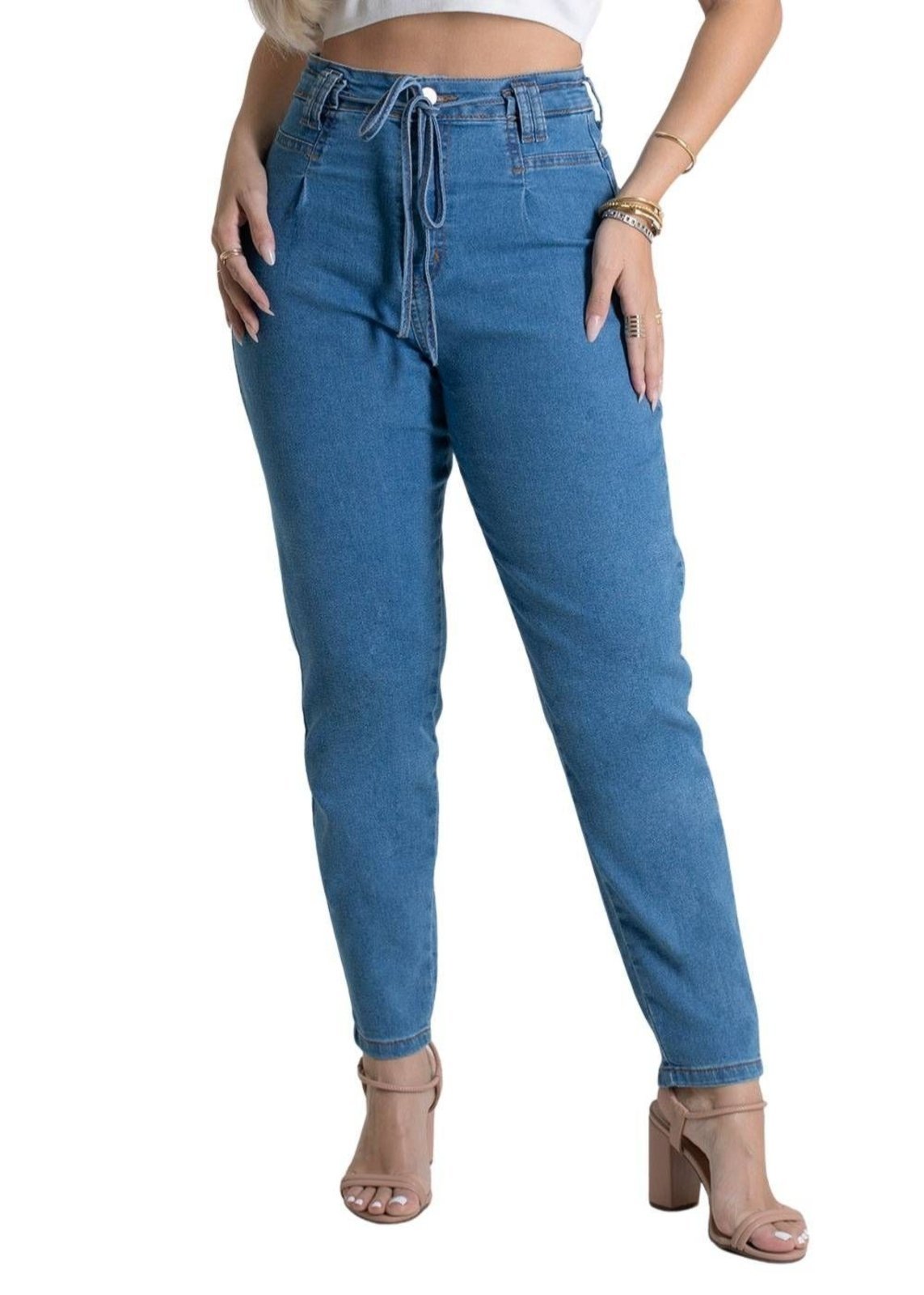 Calça Jeans Sawary Mom – 279842 – Azul – Sawary